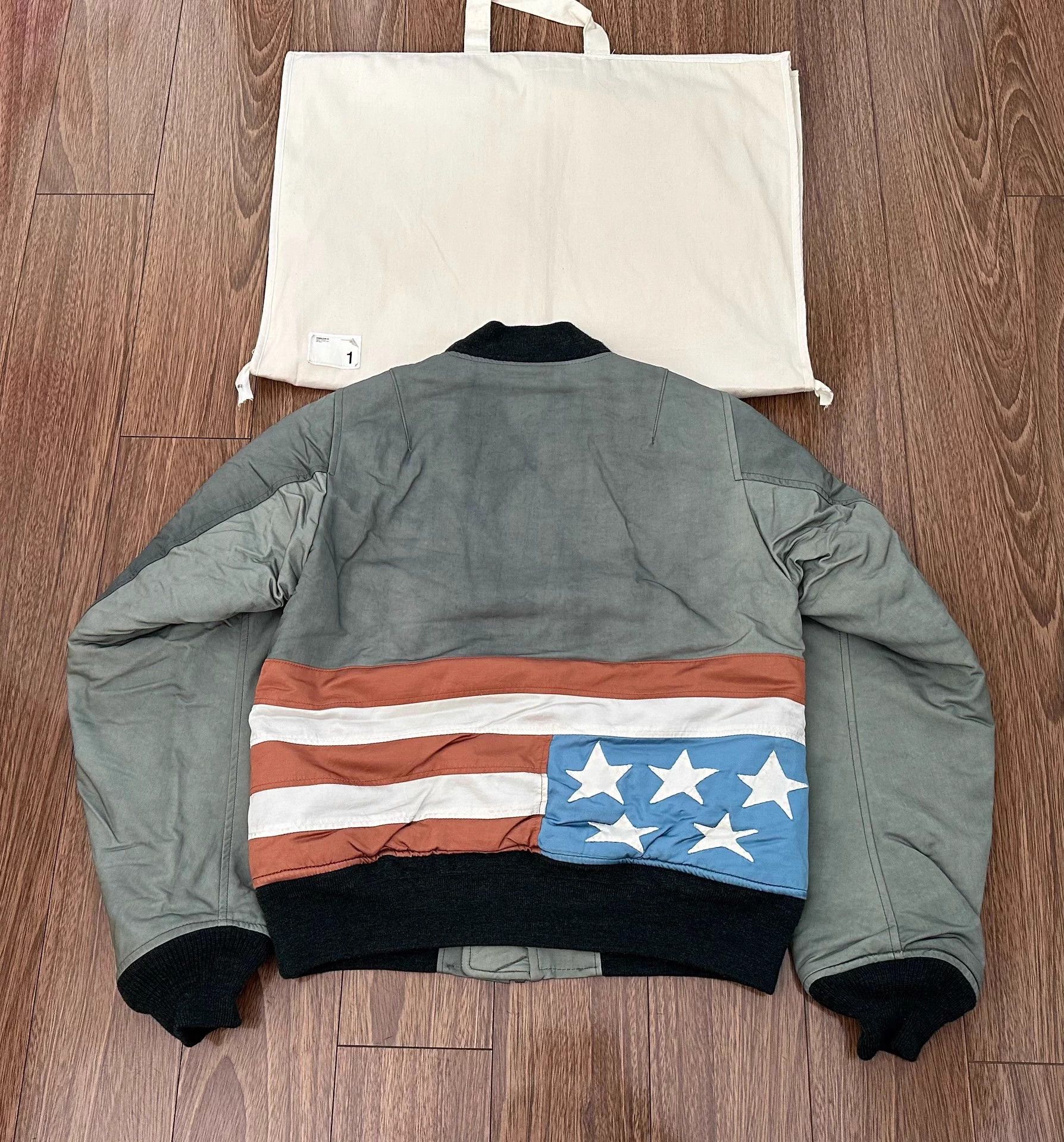 Visvim VISVIM 15AW THORSON JKT STARS FLAG MA1 1 Size US S / EU 44-46 / 1 - 2 Thumbnail