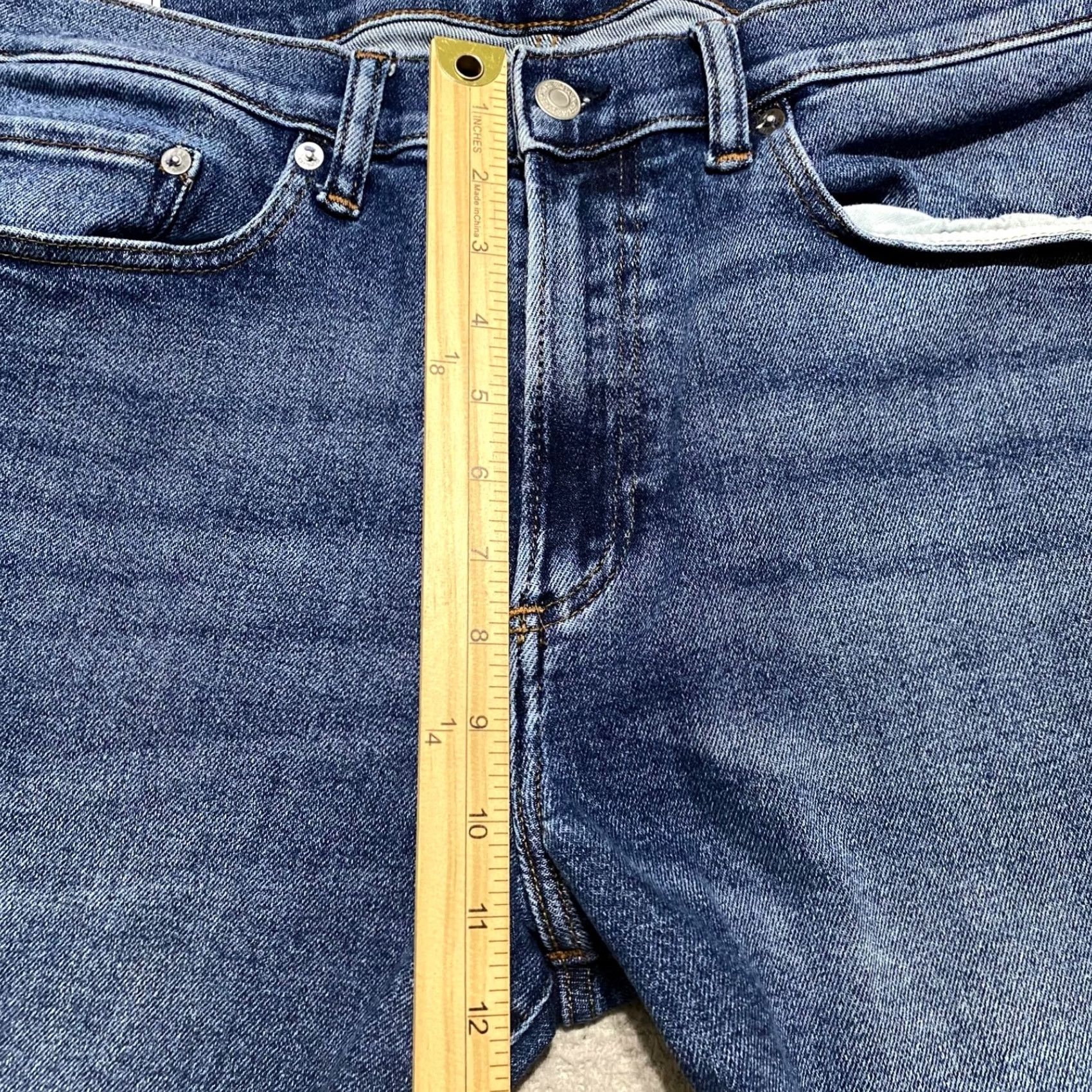 Gap Gap Jeans Men 36x30 Blue Denim Skinny Mid Rise Gapflex Shirt Jeans Mens 90s Vintage No Size US 36 / EU 52 - 7 Thumbnail