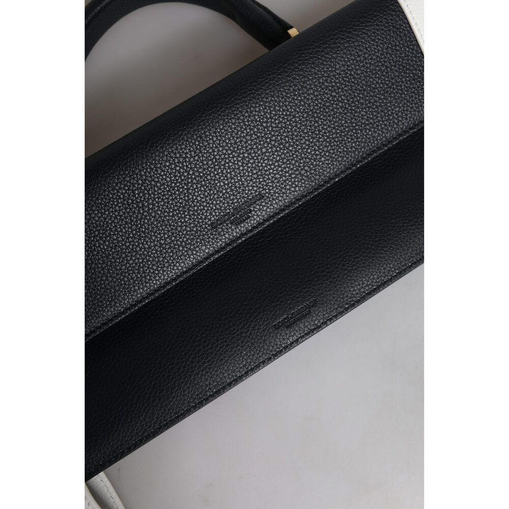 Dolce & Gabbana Dolce & Gabbana Blue White Calfskin Leather Crossbody Should Size ONE SIZE - 6 Thumbnail