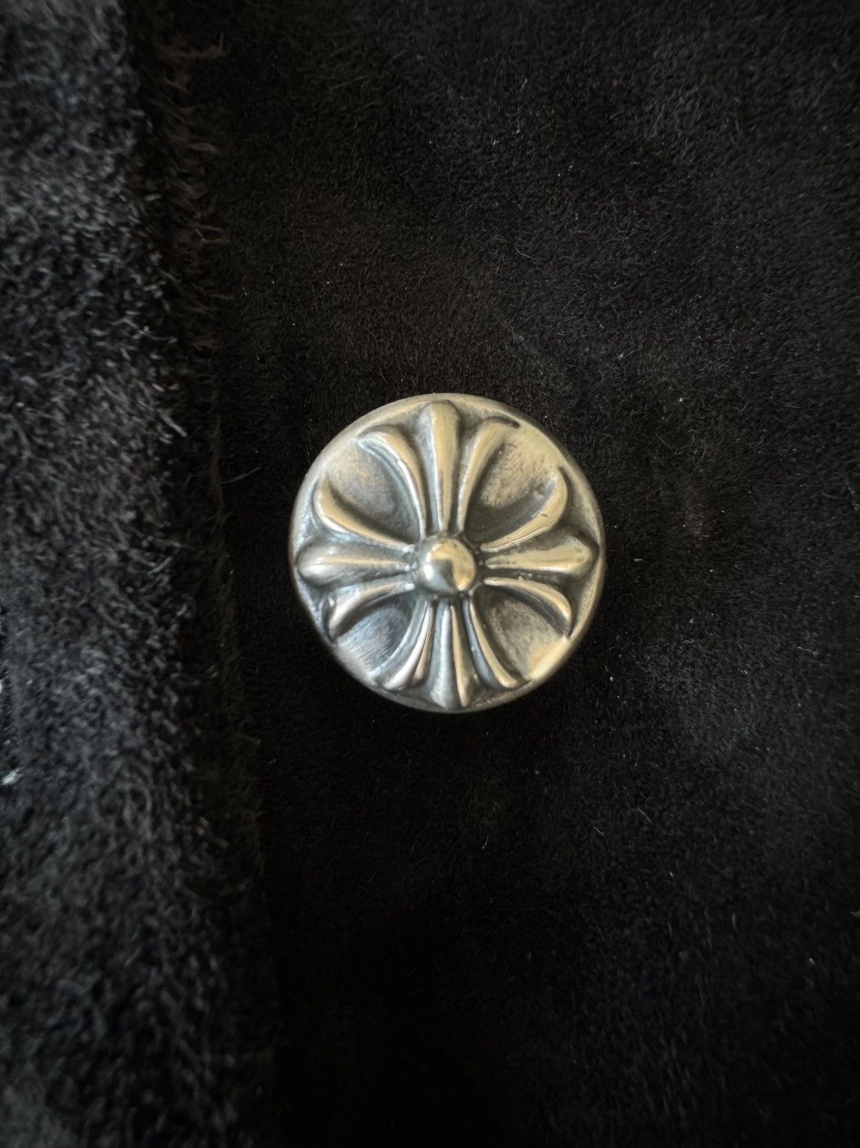 Chrome Hearts CHROME HEARTS Black 1 of 1 Mult patch Leather Coat Size US L / EU 52-54 / 3 - 4 Thumbnail