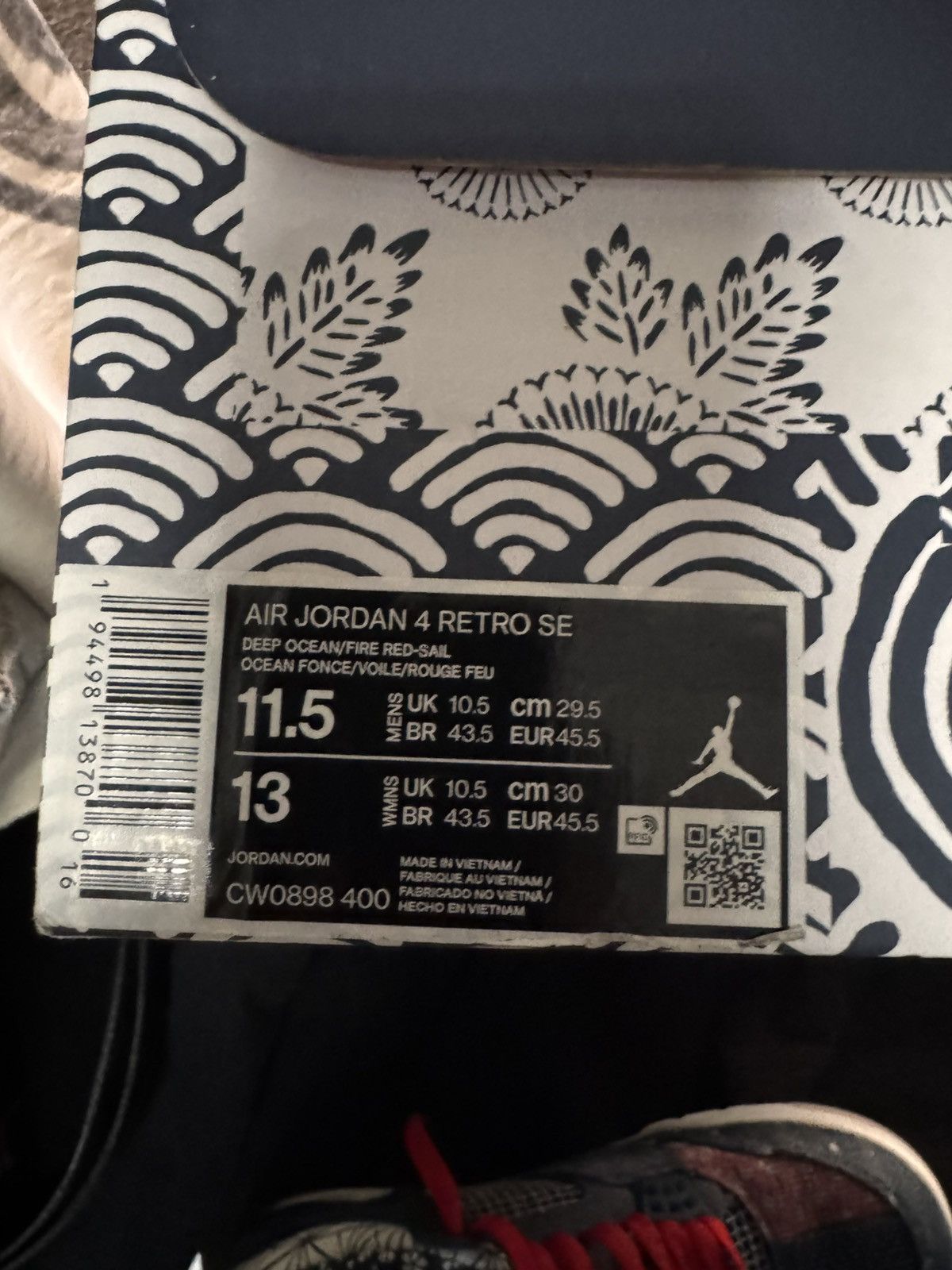 Jordan Brand Jordan 4 sashiko Size US 11 / EU 44 - 8 Thumbnail