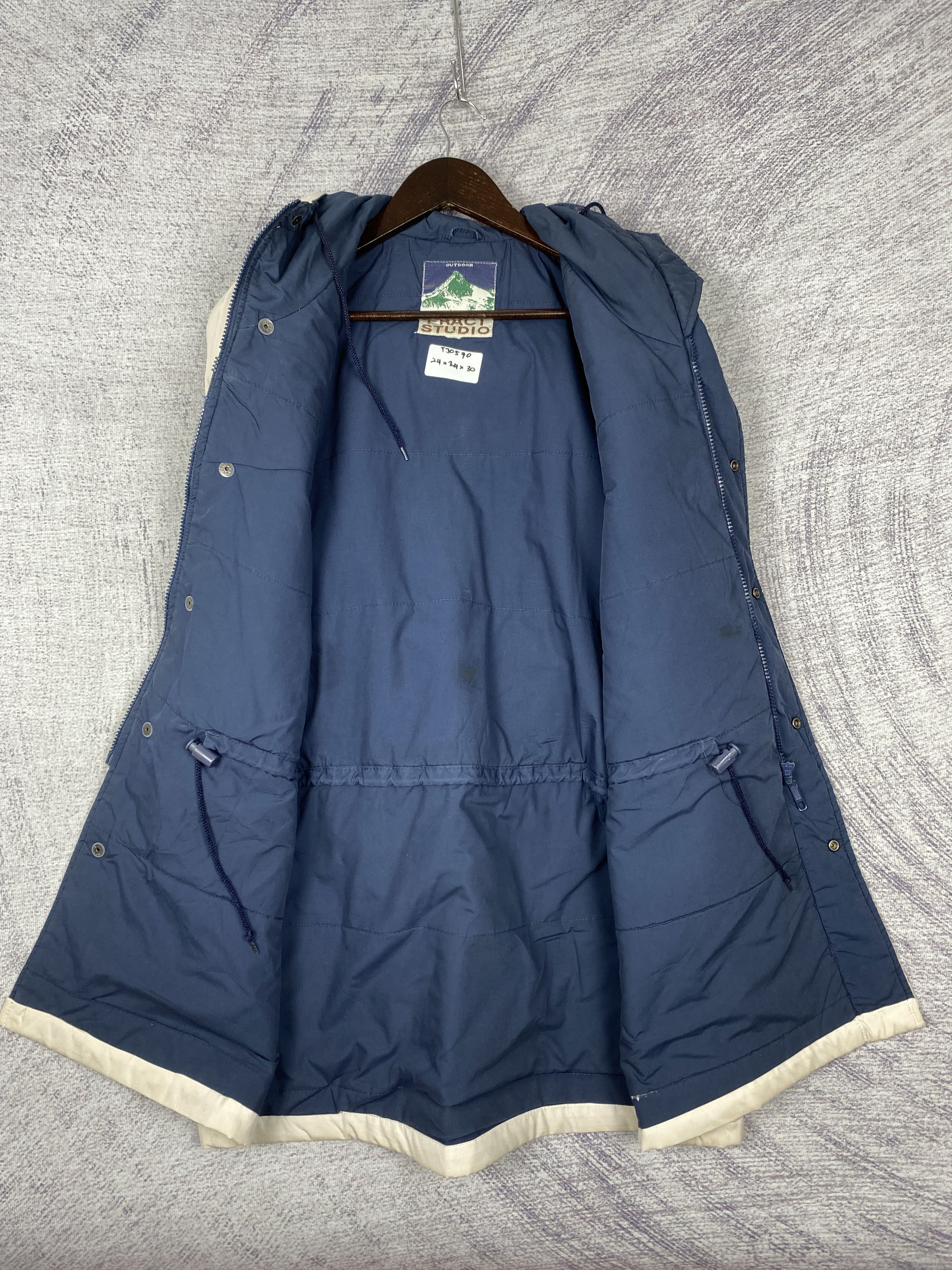 Japanese Brand Vintage Pract Studio Multi Pocket Hooded Outdoor Jacket Size US M / EU 48-50 / 2 - 7 Thumbnail