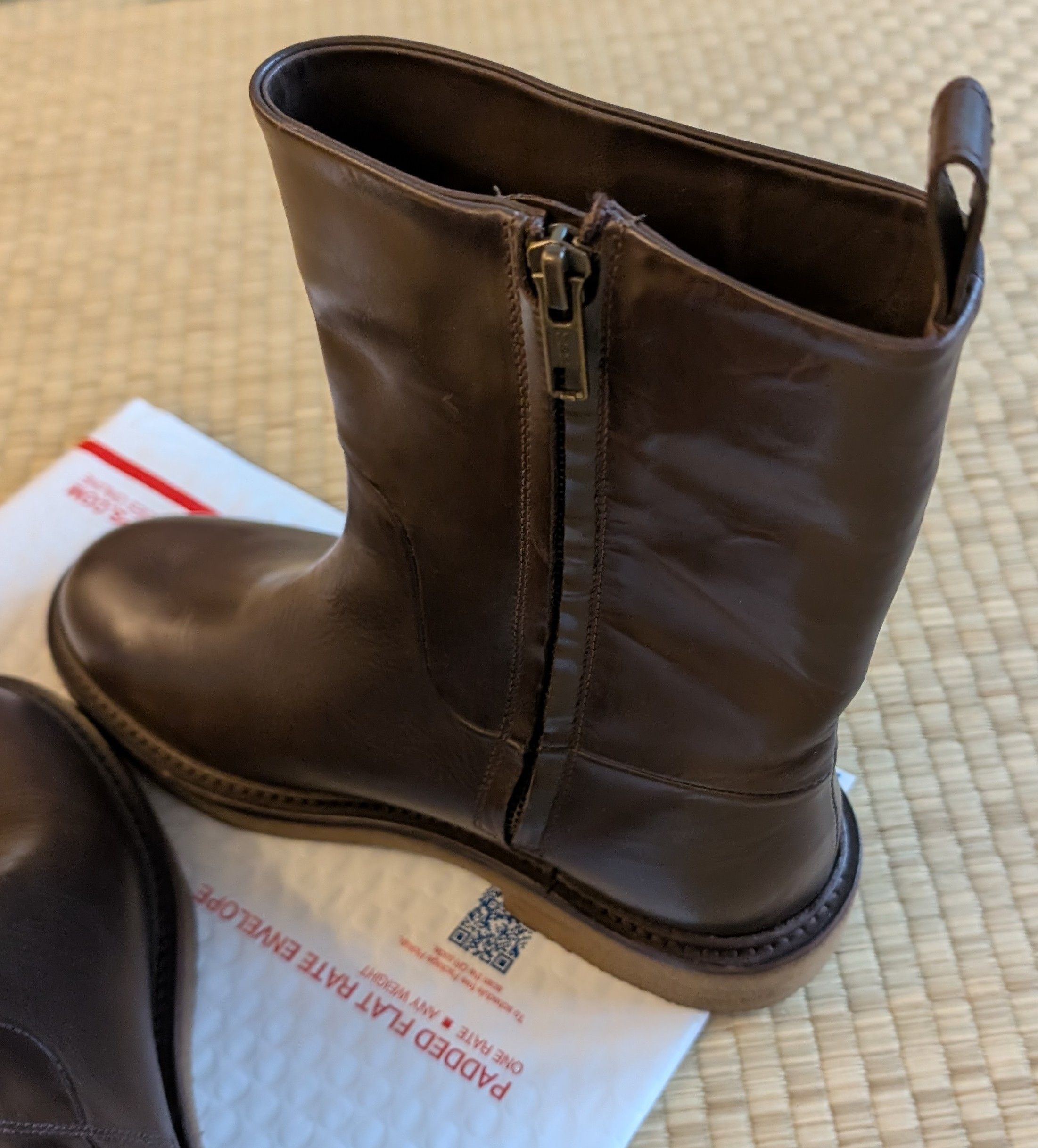 Soeur LNWOT Soeur Texas Boot Dark Brown Leather Made in Portugal Size US 9 / IT 39 - 5 Thumbnail