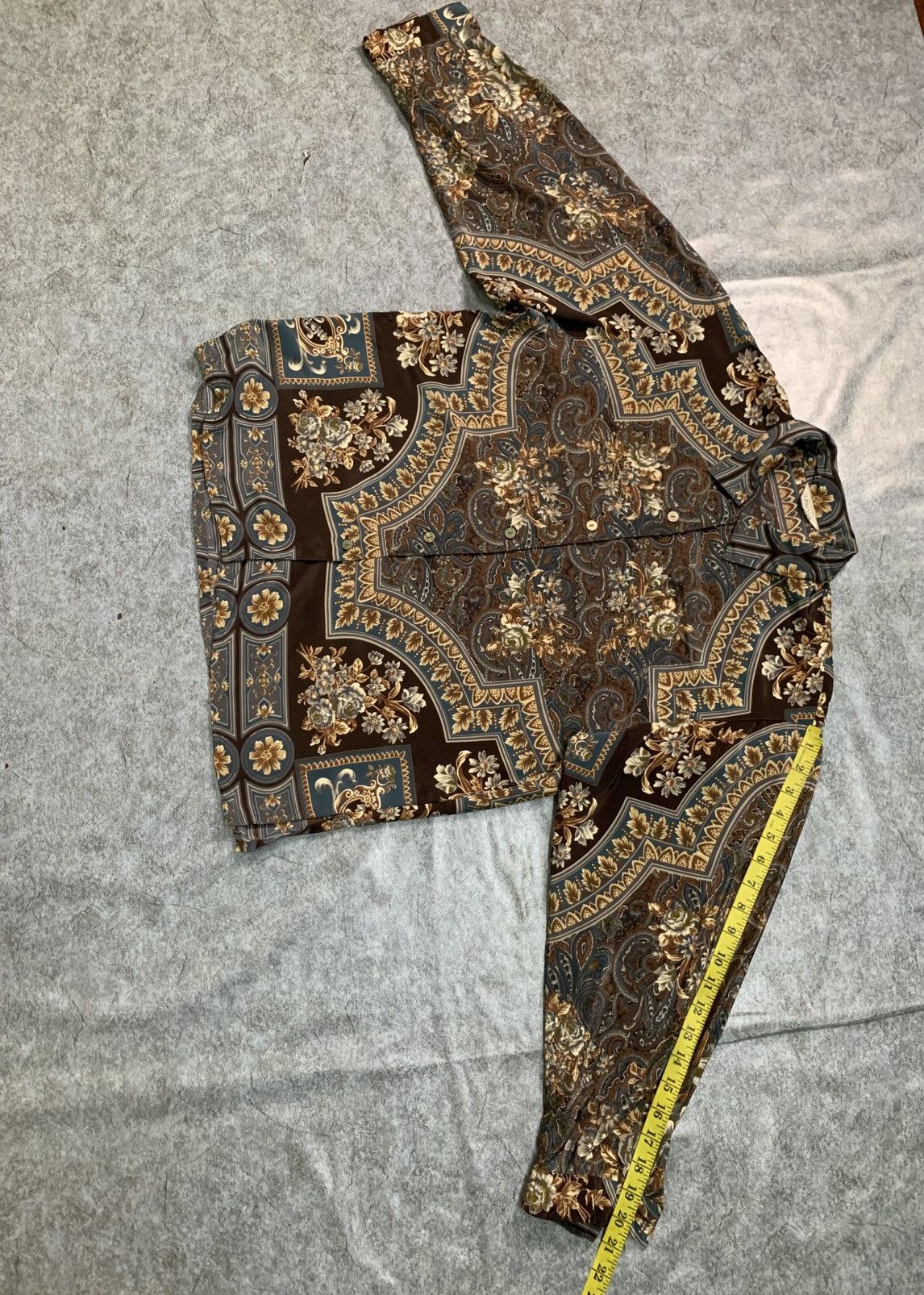 Other Rare Design Vintage Sunnasa Paisley Print Blouse Size M / US 6-8 / IT 42-44 - 10 Thumbnail