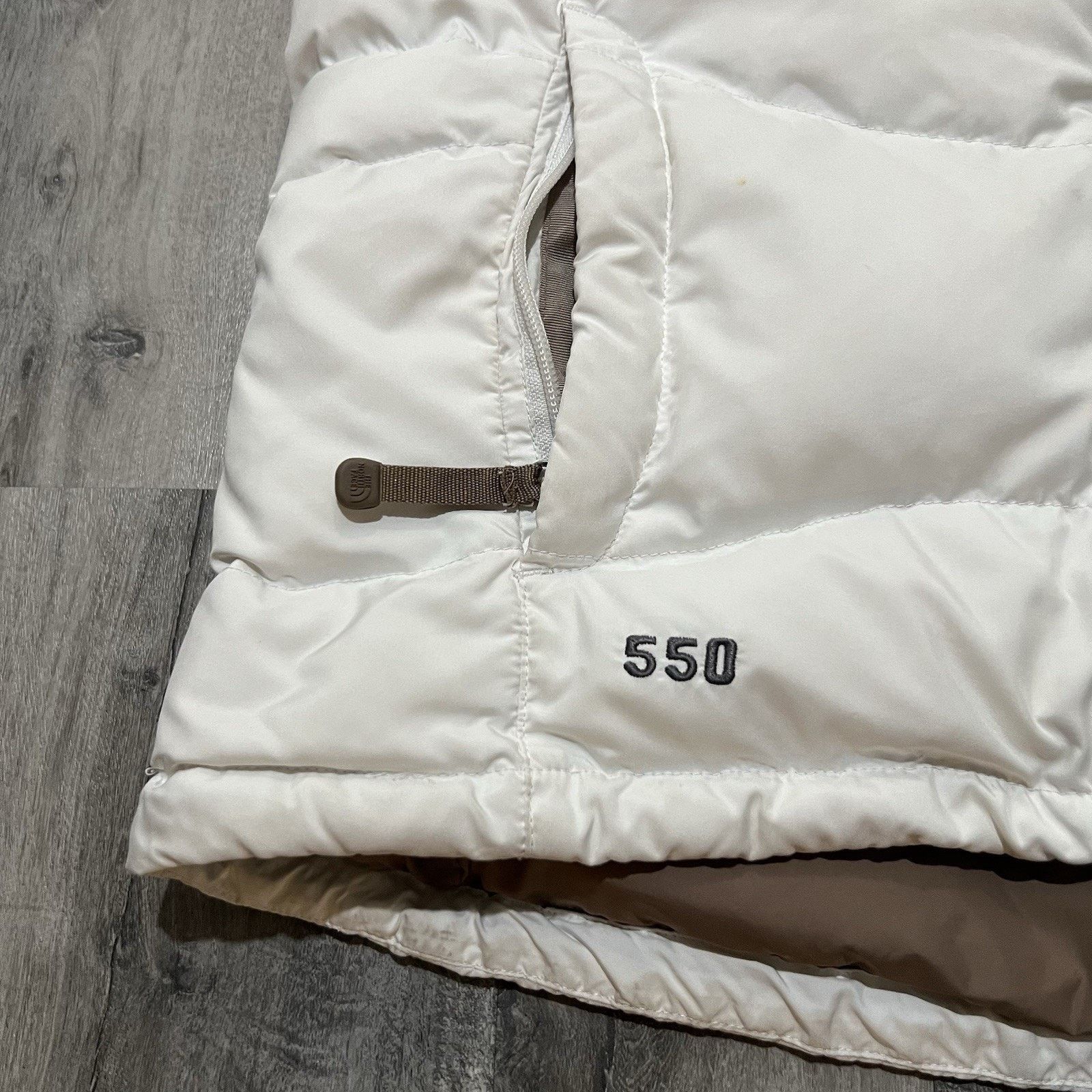 The North Face The North Face 550 Goose Down Puffer Vest White Outdoor Size M / US 6-8 / IT 42-44 - 5 Thumbnail