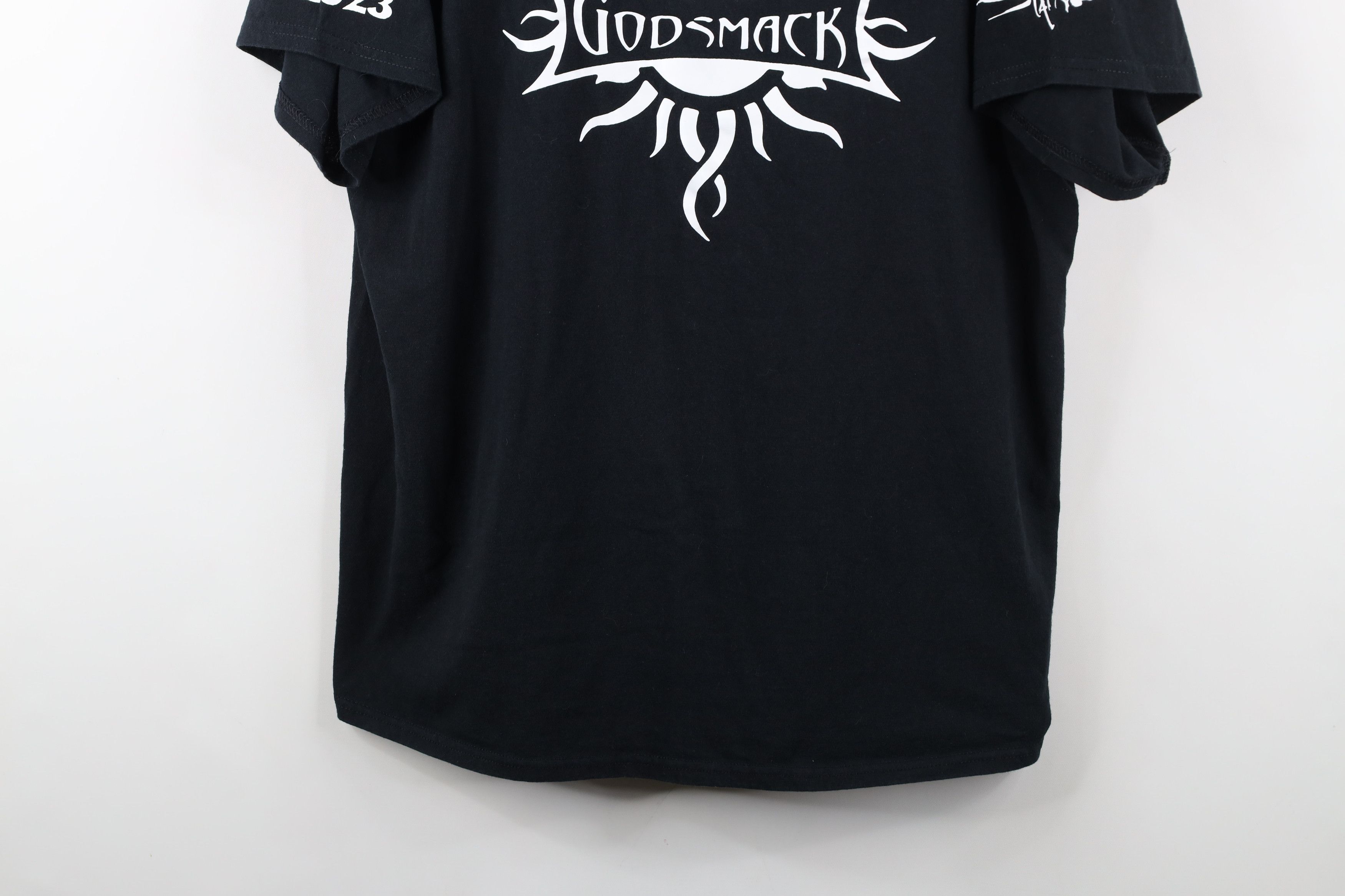 Vintage Y2K 2023 Spell Staind God Smack Band Short Sleeve T-Shirt Size US XL / EU 56 / 4 - 3 Thumbnail