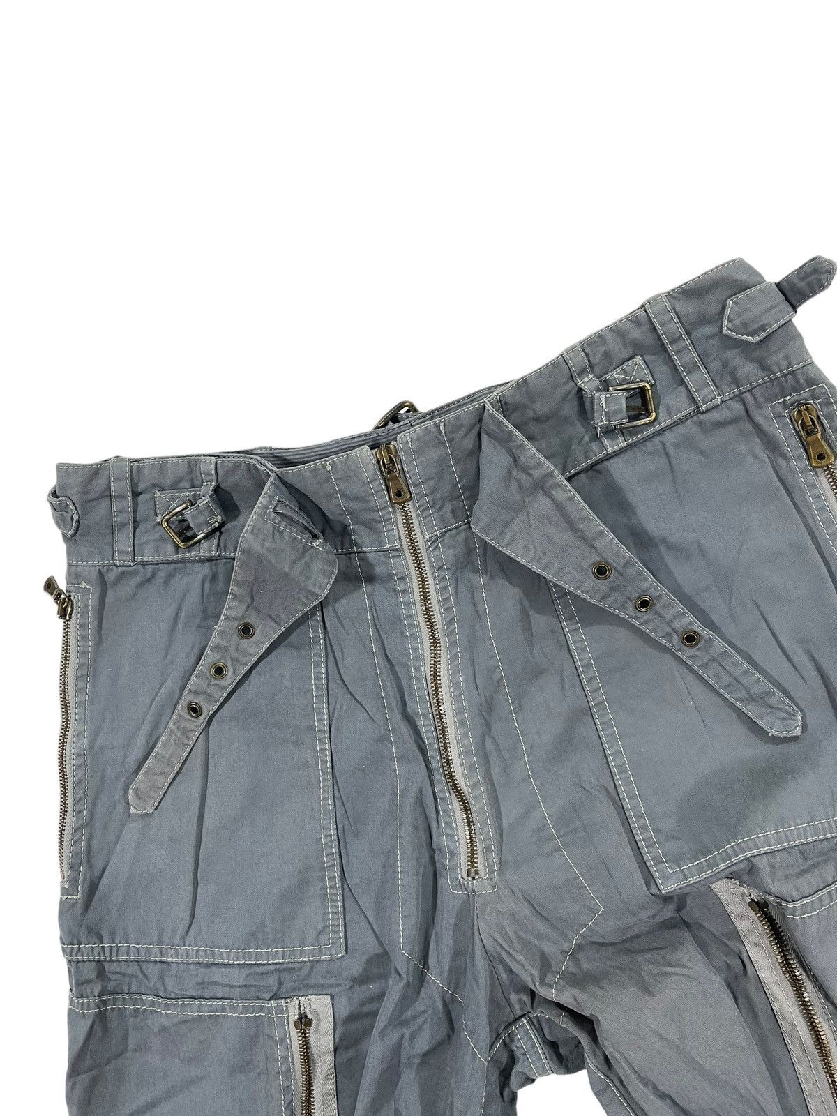 Dolce & Gabbana AW2003 Parachute Flight Cargo Pants Size US 33 - 7 Thumbnail