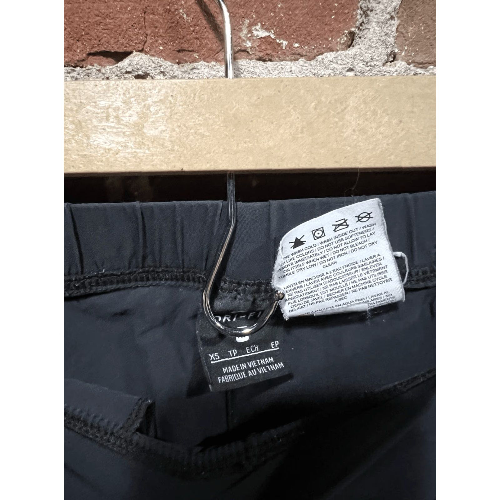 Nike Nike Womens Black Athletic Pull On Jogger Sweatpants XS Regular Pants Size 26" / US 2 / IT 38 - 3 Thumbnail