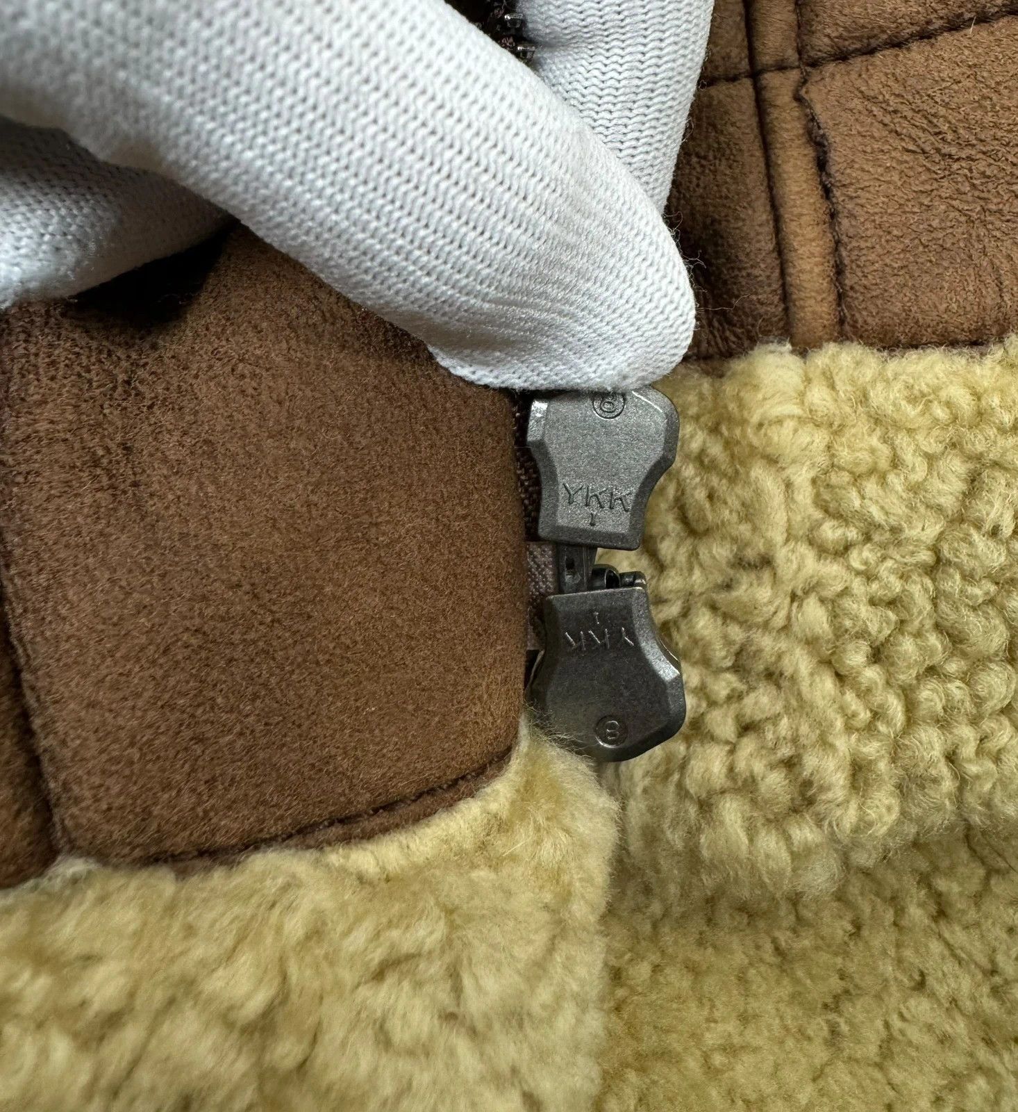 Tod's Tod’s Genuine Leather Shearling Biker Jacket size 44 Size M / US 6-8 / IT 42-44 - 19 Thumbnail