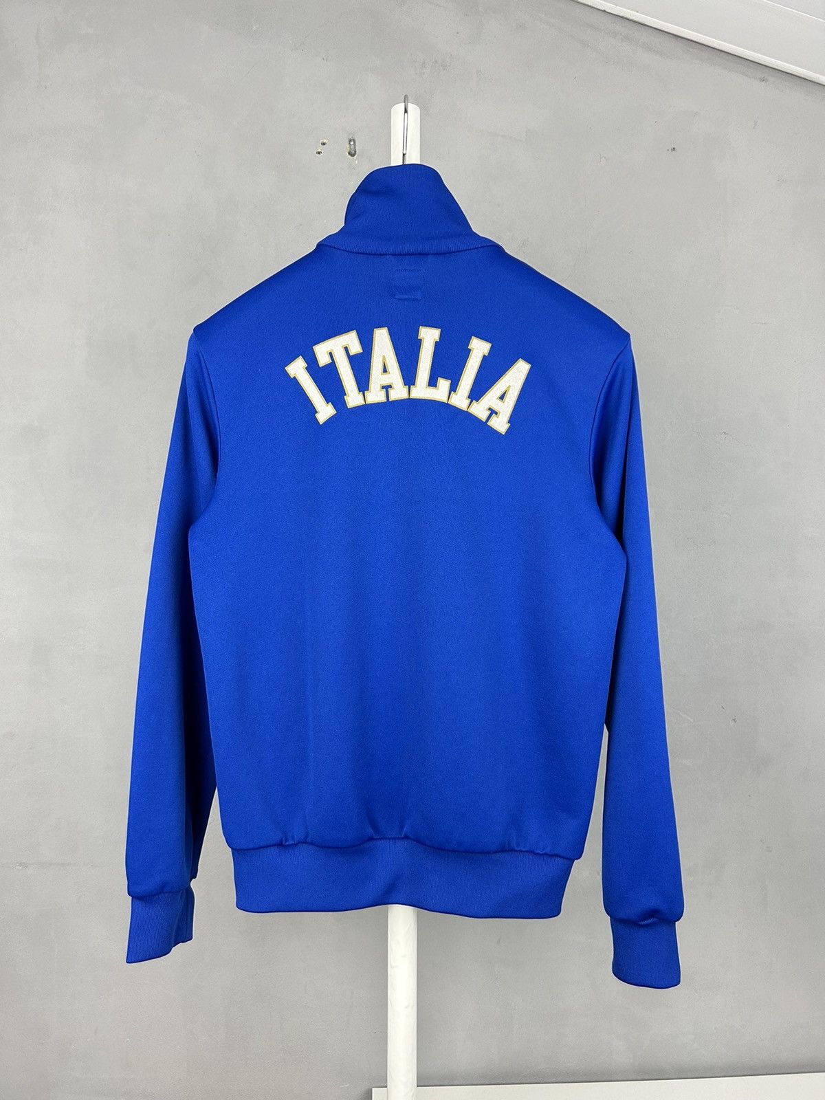 Adidas Vintage Adidas Originals Italia Track Jacket Blue Full Zip Size US S / EU 44-46 / 1 - 7 Thumbnail