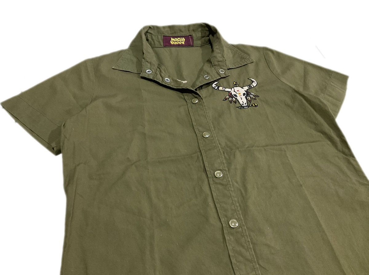 Hysteric Glamour × If Six Was Nine × Japanese Brand 🔥SickY2K Mash Mania Shirt Embroidered Size US S / EU 44-46 / 1 - 4 Thumbnail