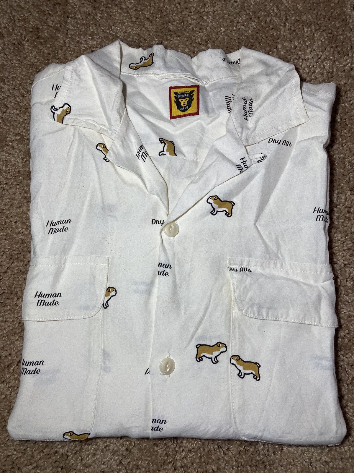 Human Made 2020 Human Made Bulldog Camp Collar Vintage Shirt 60s Nigo Size US M / EU 48-50 / 2 - 1 Thumbnail