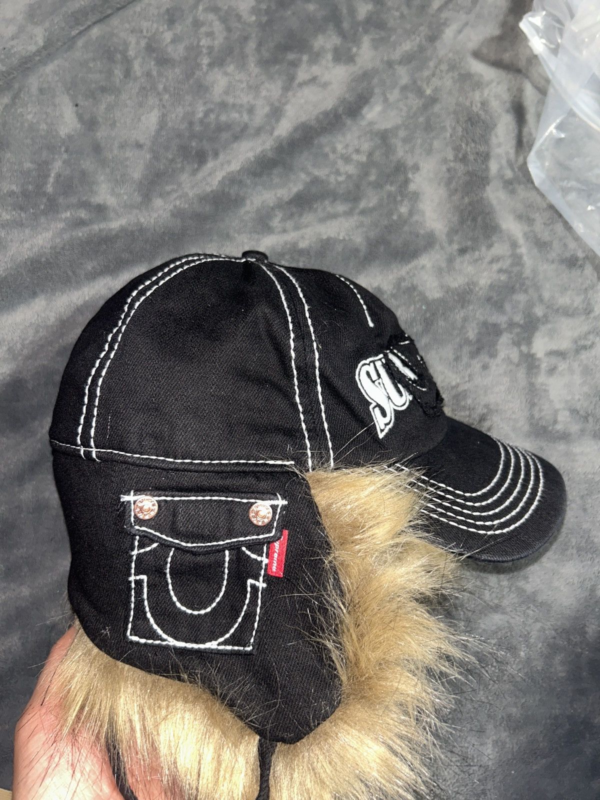 Supreme®/True Religion® Earflap 5-Panel Supreme x True Religion