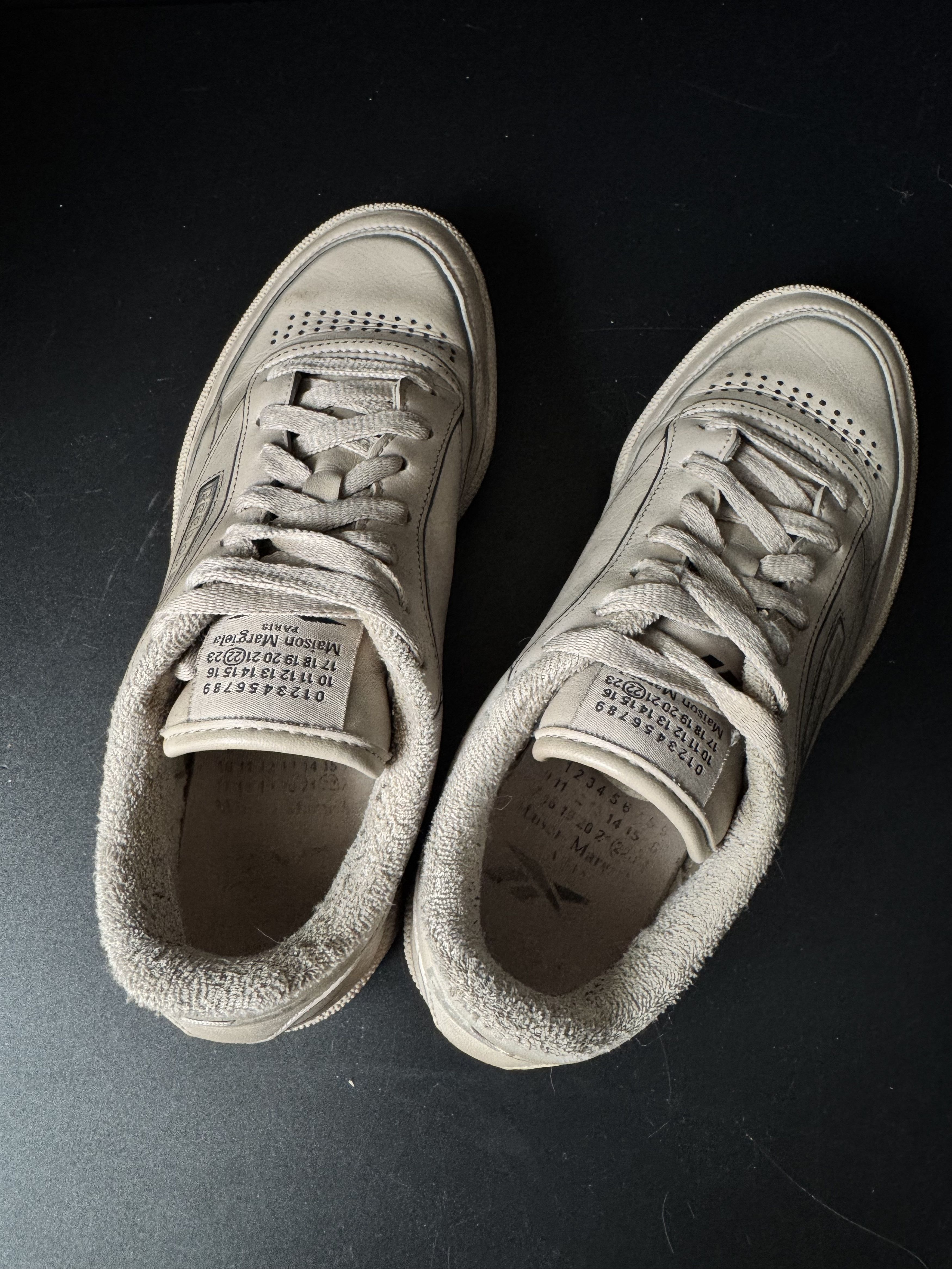 Reebok Club C TL Maison Margiela Vector Tan, view 4