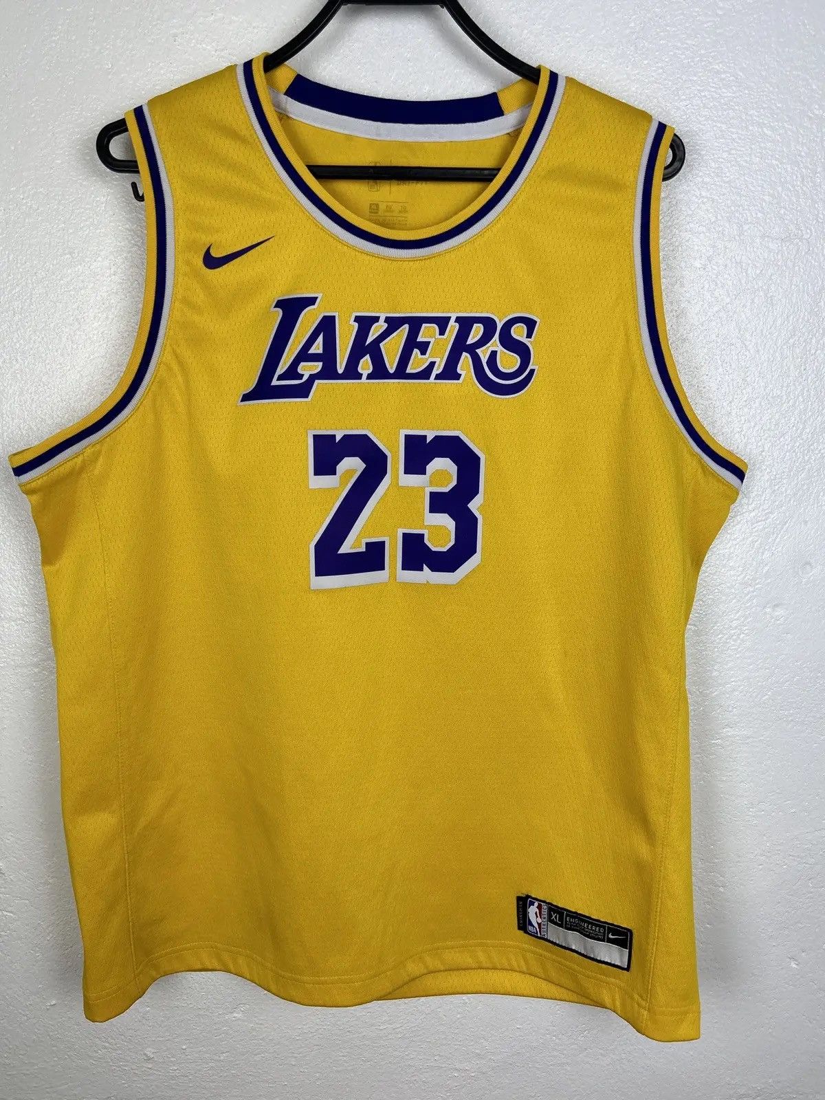 NBA Nike x L.A. Los Angeles Lakers #23 Lebron James Jersey Size US S / EU 44-46 / 1 - 1 Thumbnail