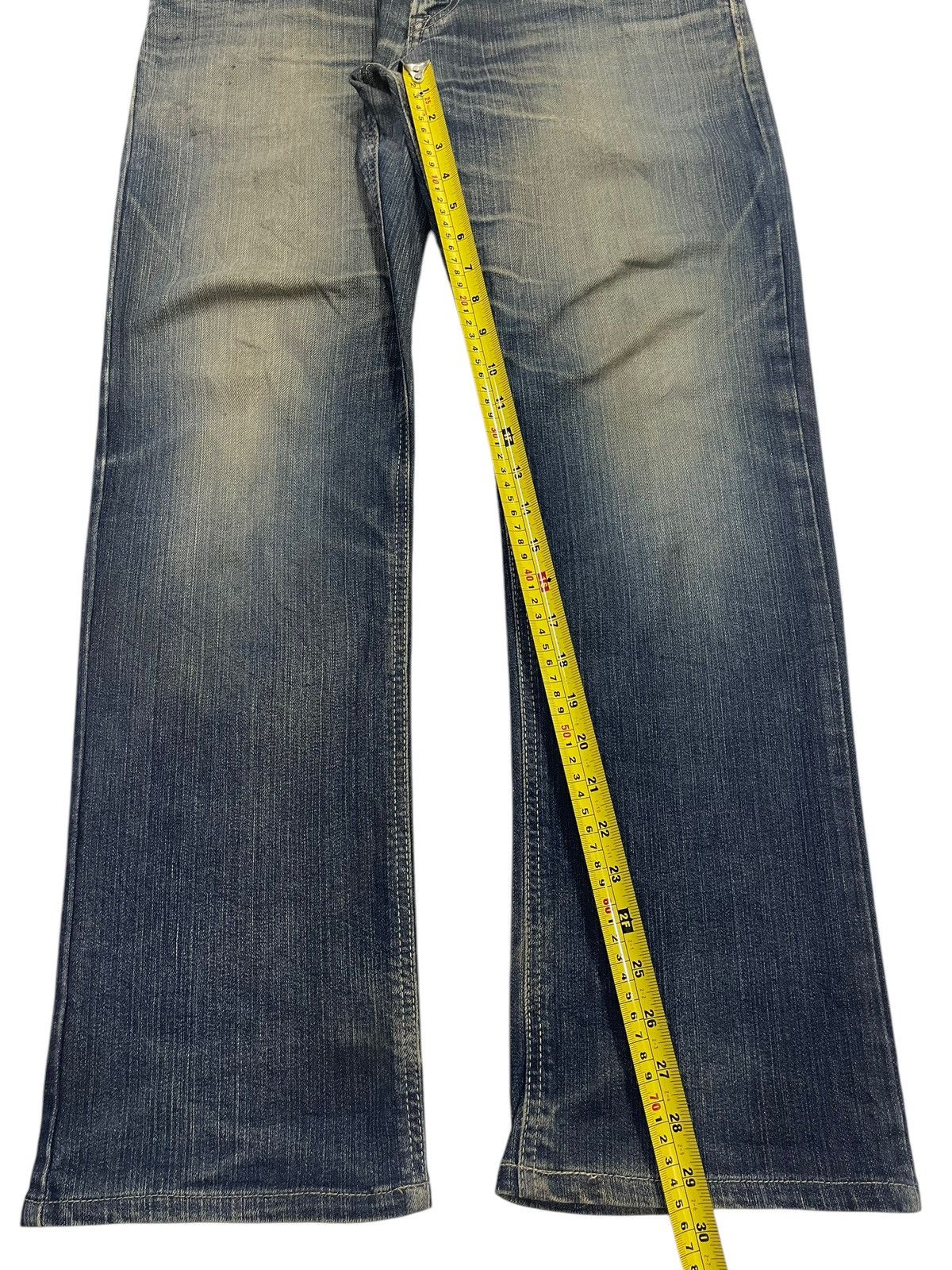 Edwin Vintage Edwin Mud Faded Wash Style Loose Jeans Size US 34 / EU 50 - 13 Thumbnail