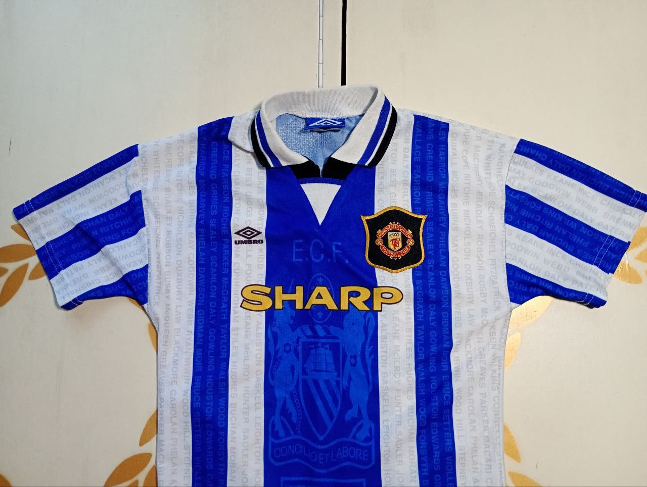 Umbro Umbro Manchester United Away Jersey 1994-1996 youth size L Size US XXS / EU 40 - 3 Thumbnail