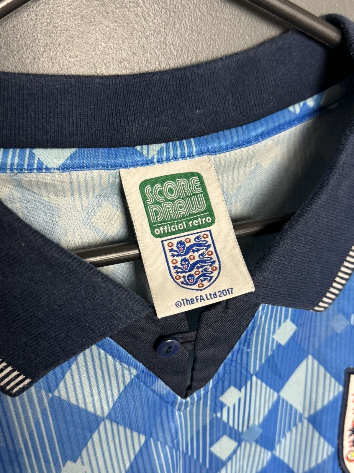 Other England National Team 90/92 Third Football Jersey T-Shirt Size US XL / EU 56 / 4 - 19 Thumbnail