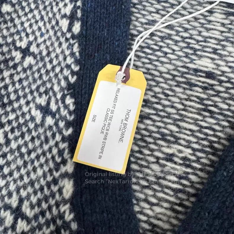 Thom Browne Thom Browne Fair Isle Wool Knit Cardigan Size US S / EU 44-46 / 1 - 4 Thumbnail
