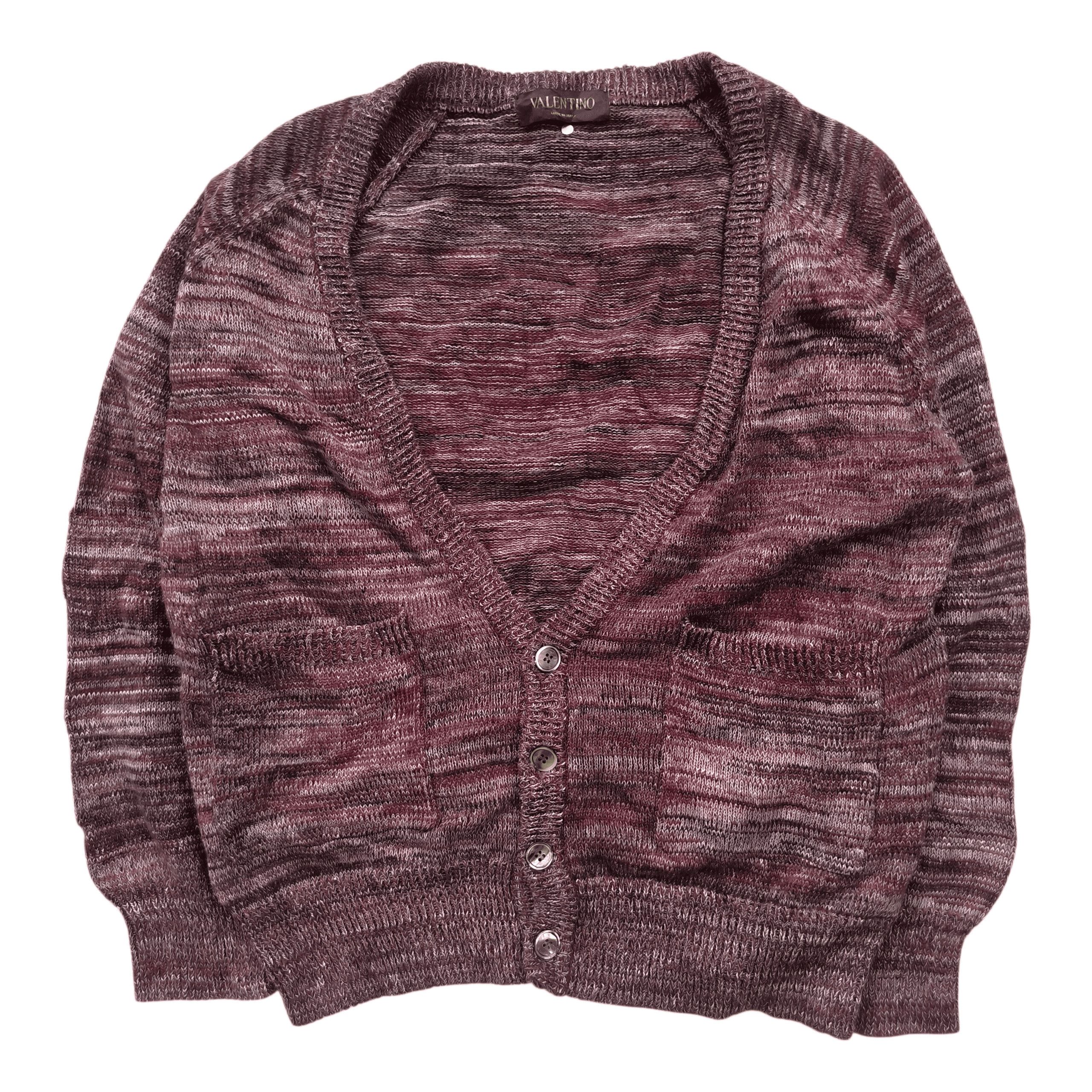 Valentino Valentino Italy Cardigan Size US L / EU 52-54 / 3 - 1 Thumbnail