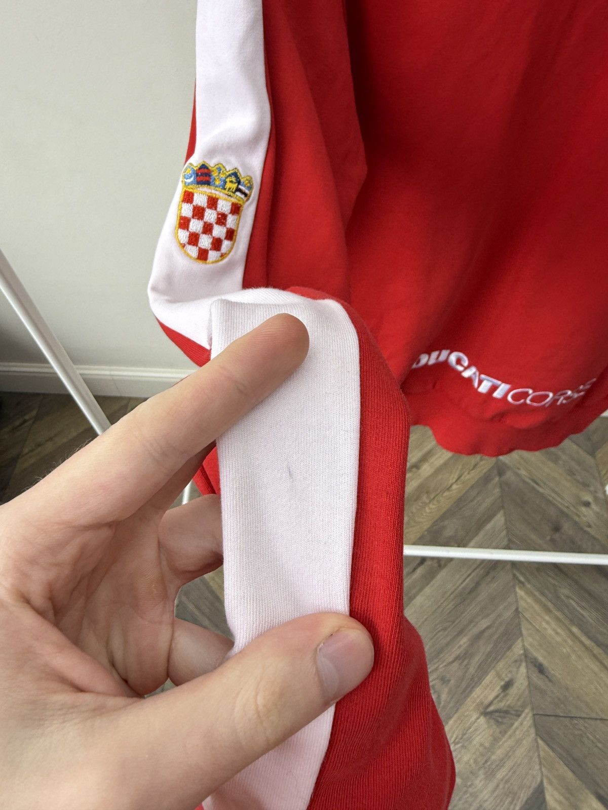 Ducati Vintage Ducati Corse Racing Hoodie Full Zip Logo Spell Out Size US M / EU 48-50 / 2 - 14 Thumbnail