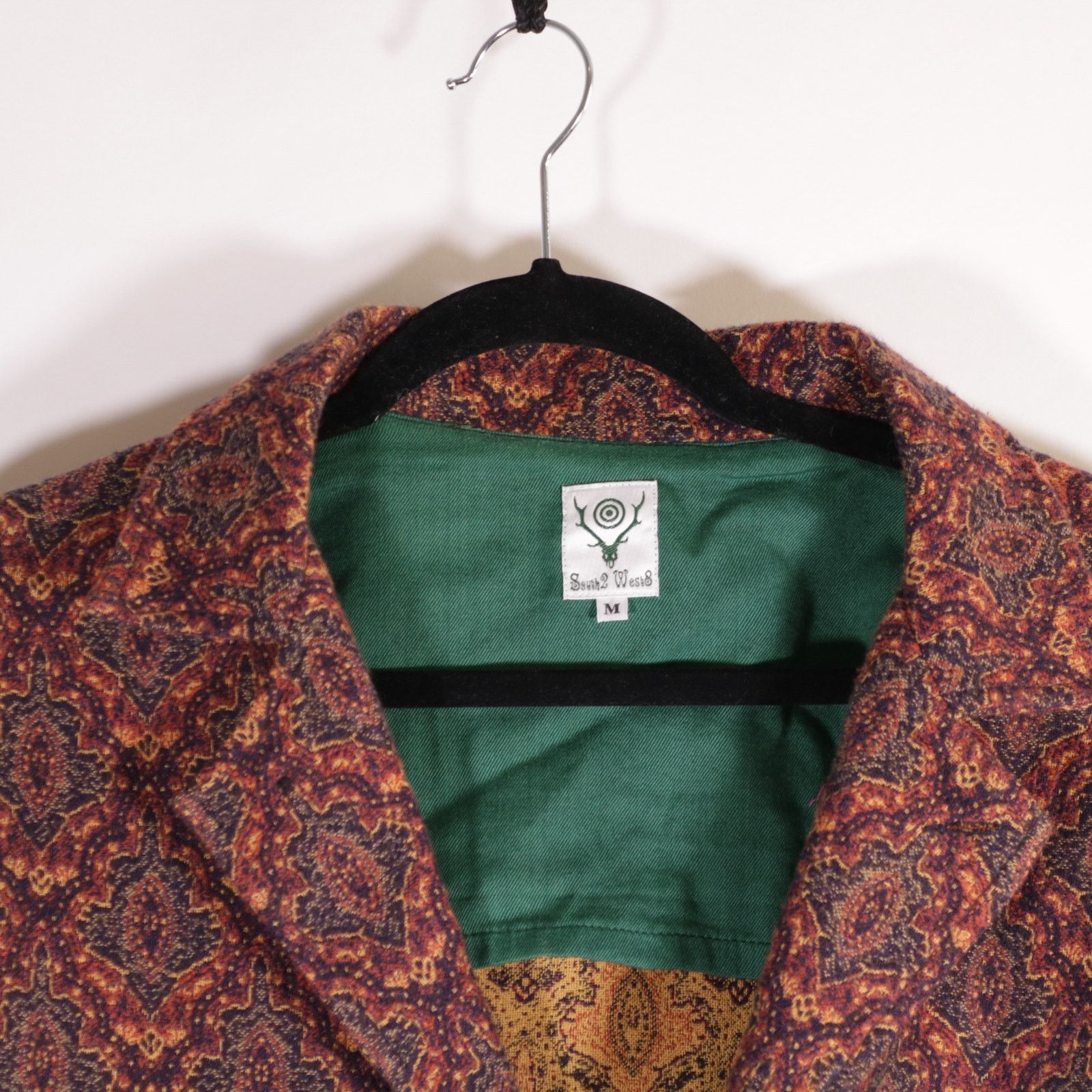 South2 West8 South2 West8 Jacquard Knit Blazer Jacket Size Medium Size 38R - 2 Thumbnail