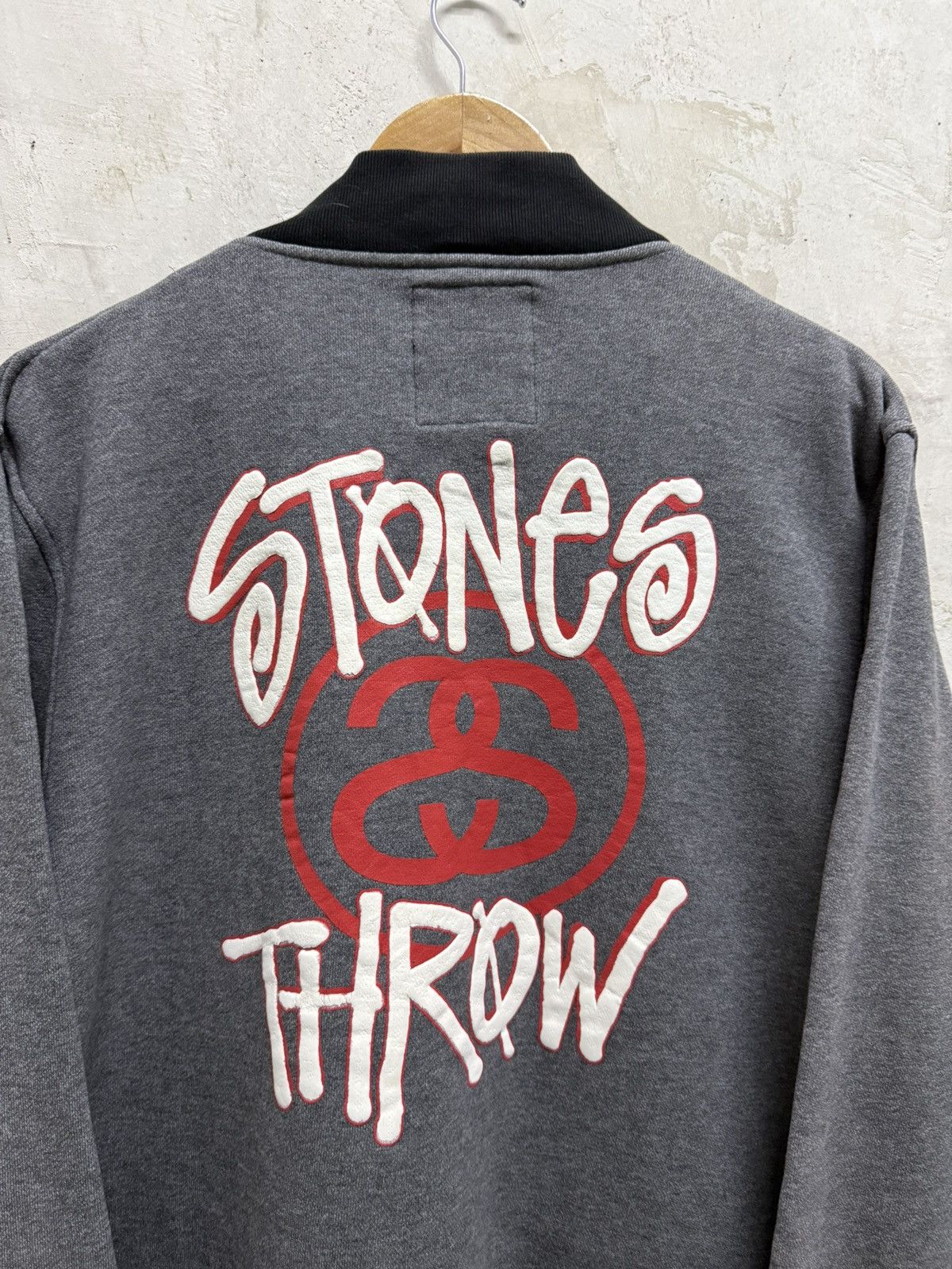 Stussy Distressed 2000s Stussy RIP J Dilla Memorial Stone Throw Size US XL / EU 56 / 4 - 2 Thumbnail