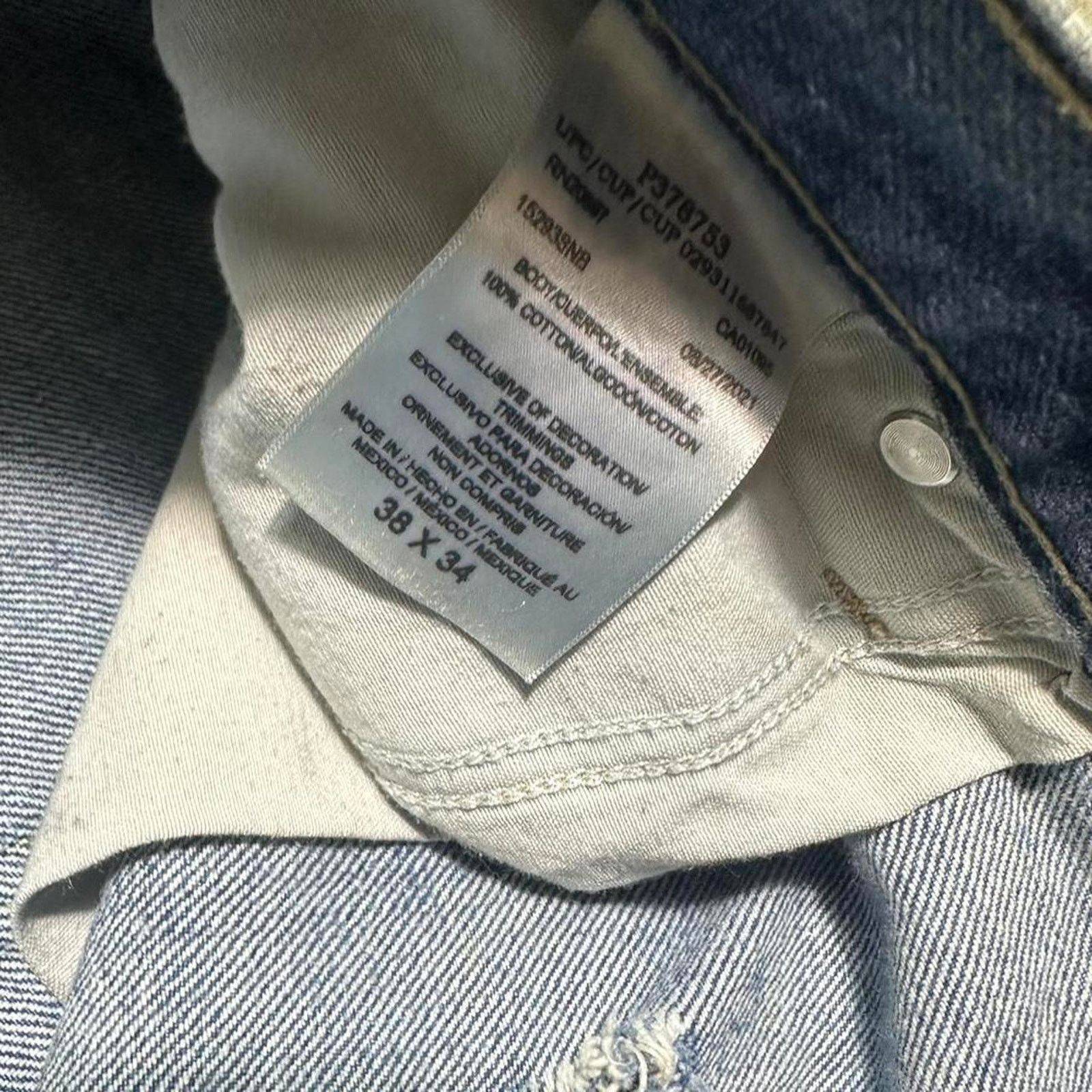 Dickies Vintage Y2K Distressed Dickies Double Knees Carpenter Jeans Size US 38 / EU 54 - 3 Thumbnail