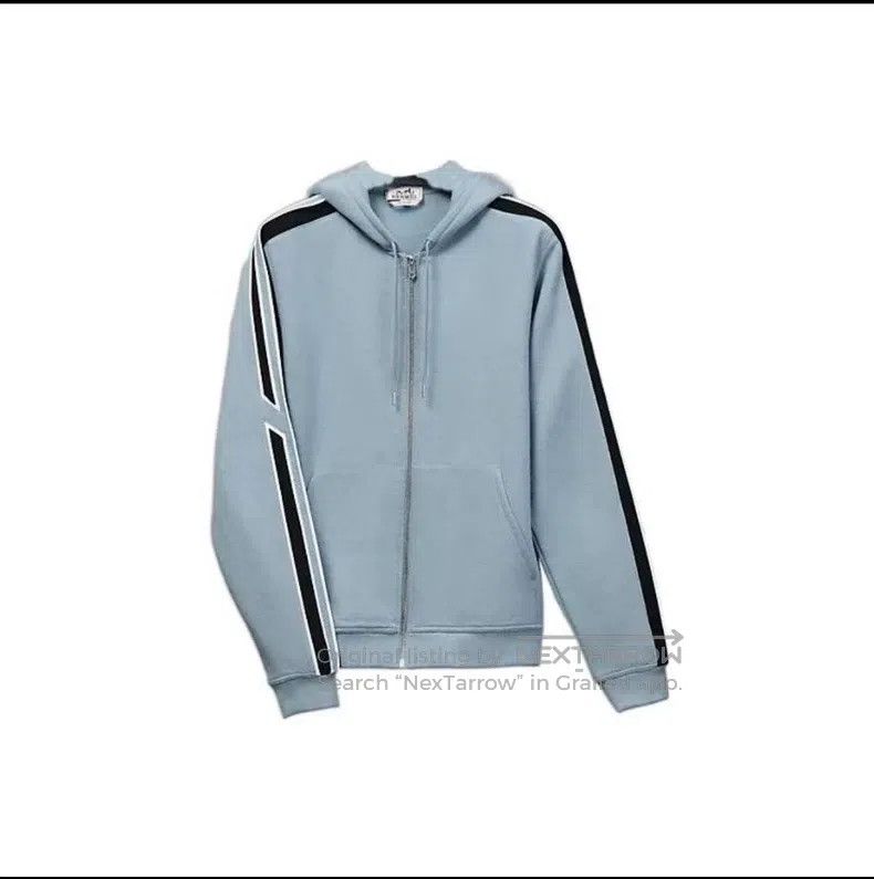 Hermes Hermes Solid Color Striped Decoration Drawstring Casual Zi Size US L / EU 52-54 / 3 - 1 Thumbnail