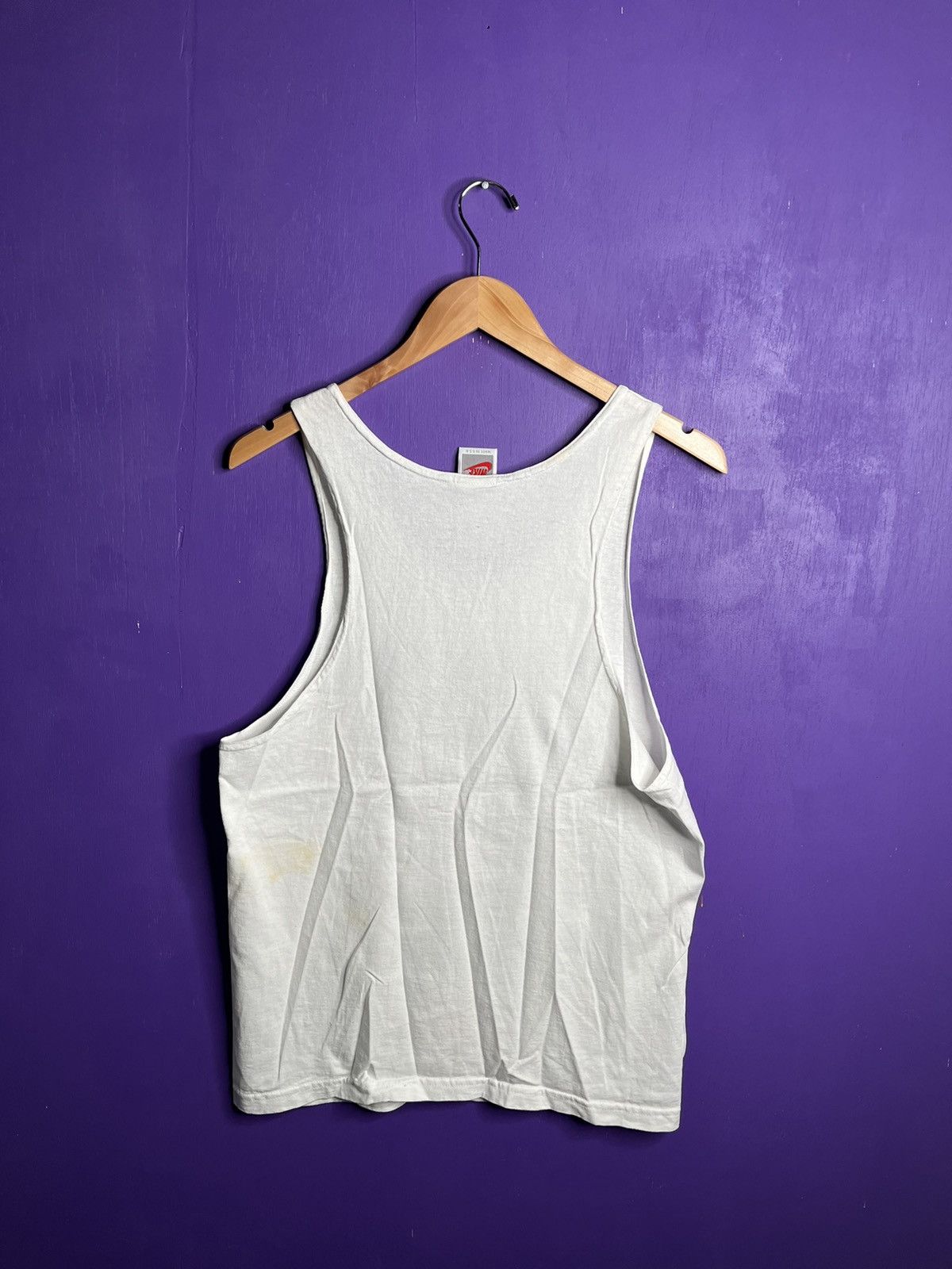 Nike × Vintage Vintage 90s Nike just do it logo tank top Size US S / EU 44-46 / 1 - 2 Thumbnail