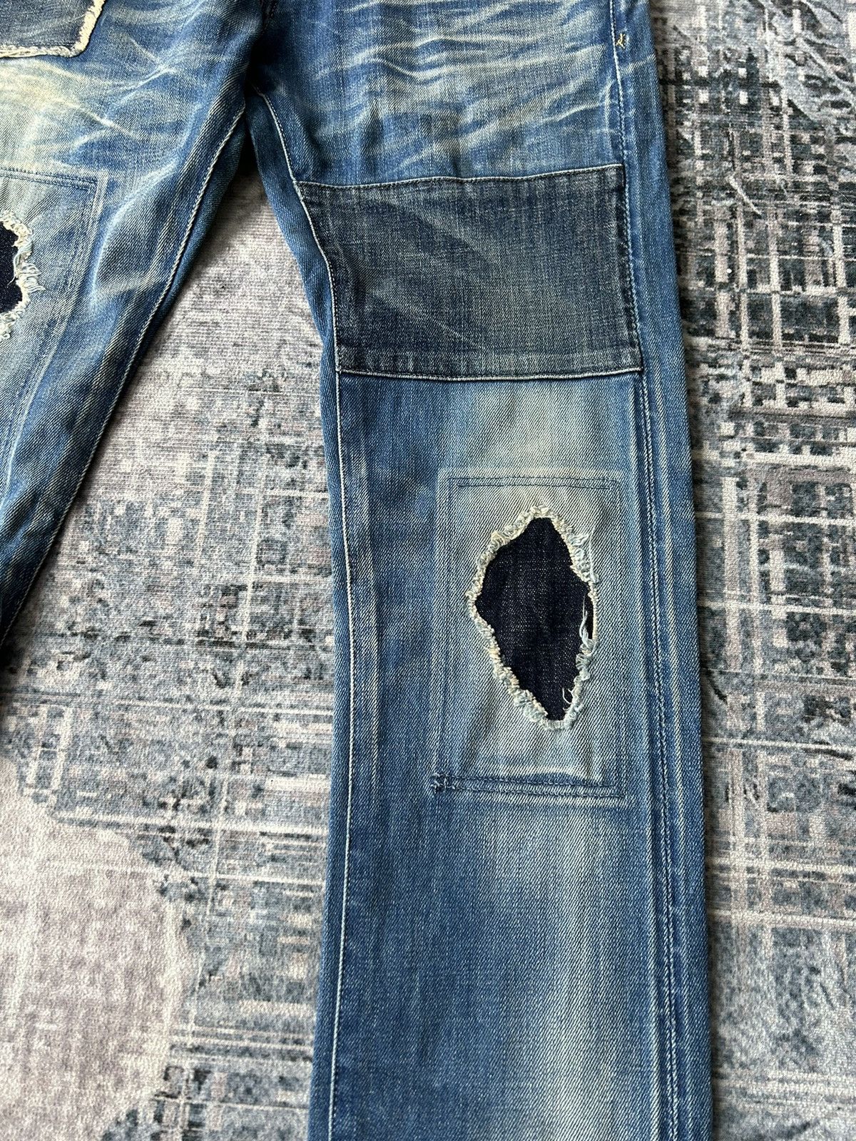 Vanquish Vanquish Distressed Punk Jeans Size US 30 / EU 46 - 5 Thumbnail