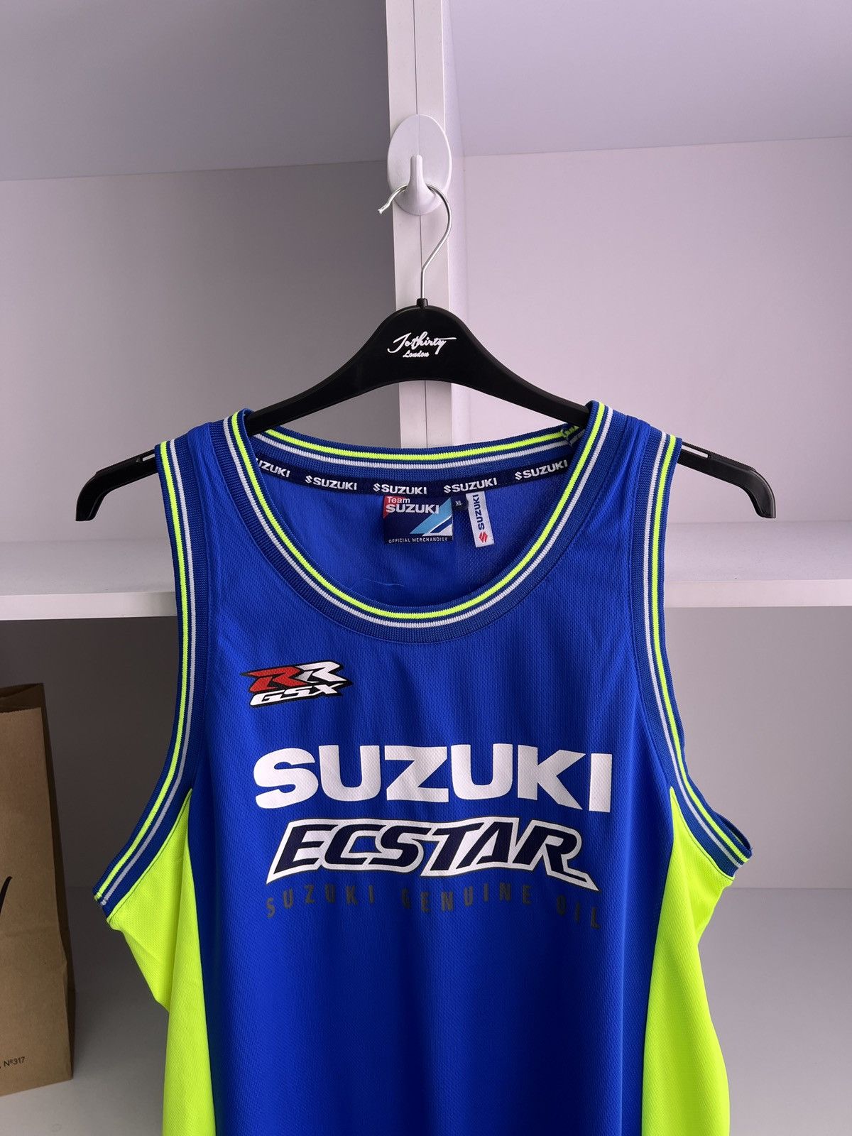 Vintage Vintage Suzuki Racing Sleeveless T-shirt Size US XL / EU 56 / 4 - 5 Thumbnail