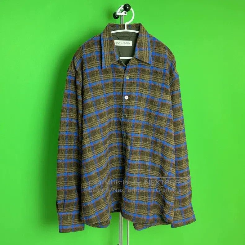 Our Legacy Our Legacy Plaid shirts Size US M / EU 48-50 / 2 - 1 Thumbnail