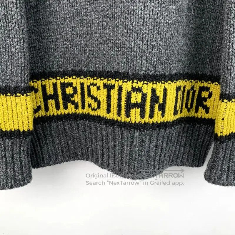 Dior Dior Grey Wool Cardigan with Hood . Size XXS / US 00 / IT 34 - 5 Thumbnail