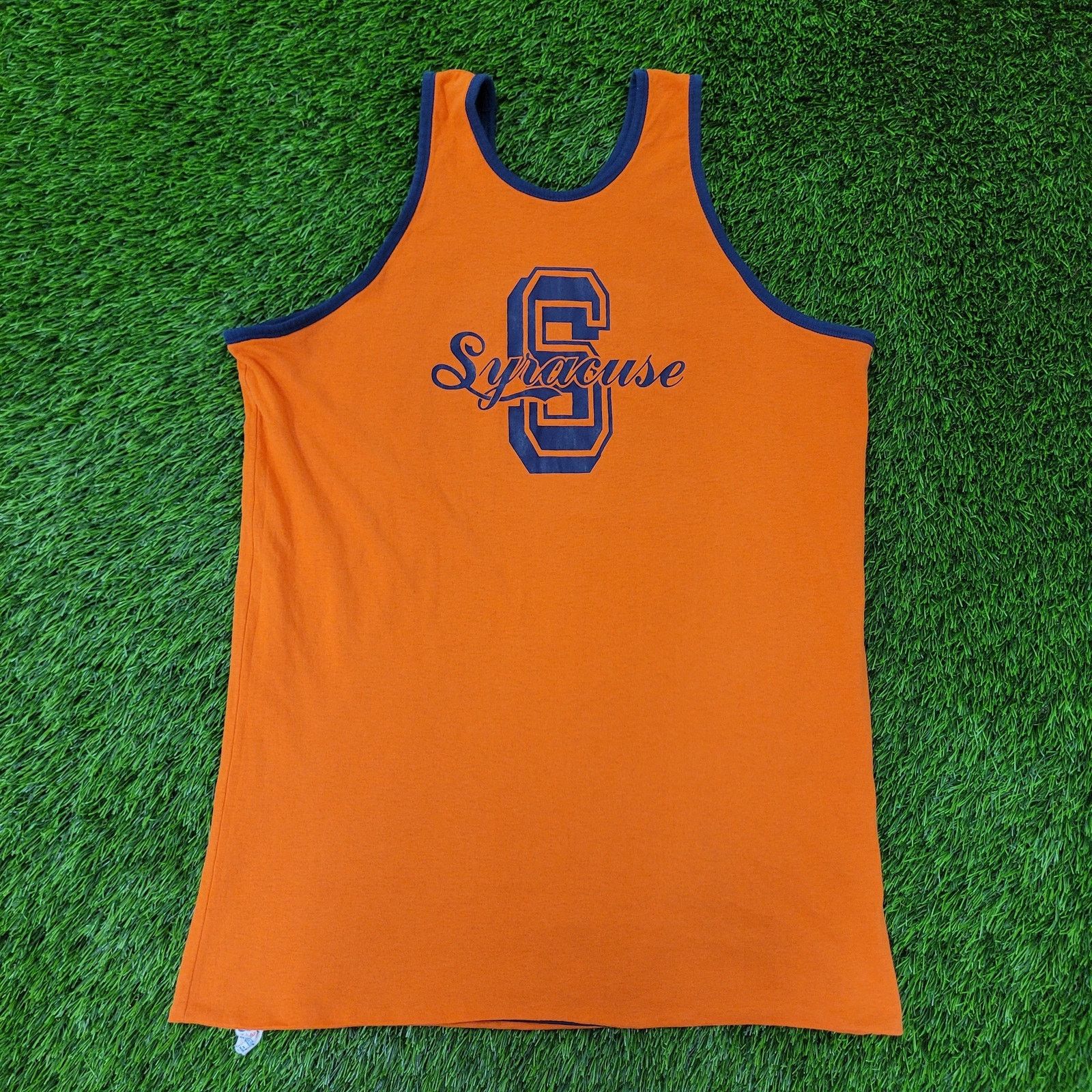 Champion Vintage 70s Champion Syracuse University Tank-Top L 22x27 Size US L / EU 52-54 / 3 - 7 Thumbnail