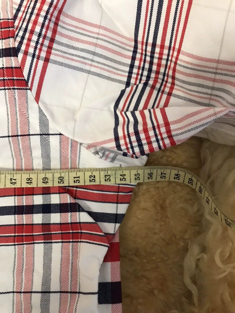 Thom Browne Thom Browne size3 Checkered patchwork asymmetrical shirt Size US L / EU 52-54 / 3 - 7 Thumbnail