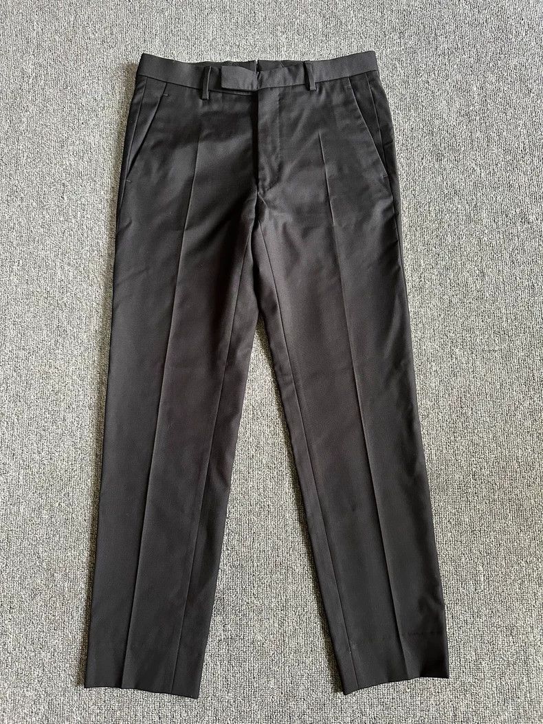 Dior Dior size 44 Black high-definition sheep wool trousers Size US 28 / EU 44 - 1 Thumbnail