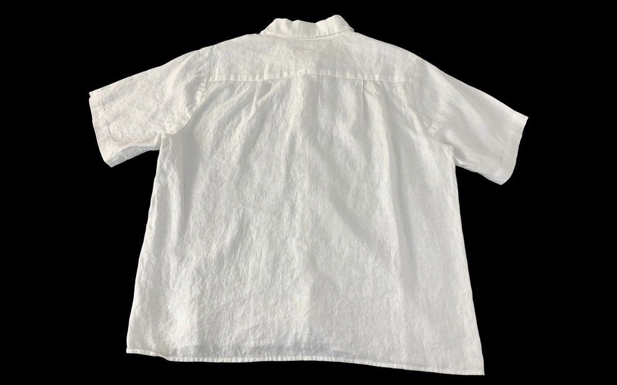 Japanese Brand Reformation Plain Minimalist White Button Up Shirt Size US XL / EU 56 / 4 - 2 Thumbnail