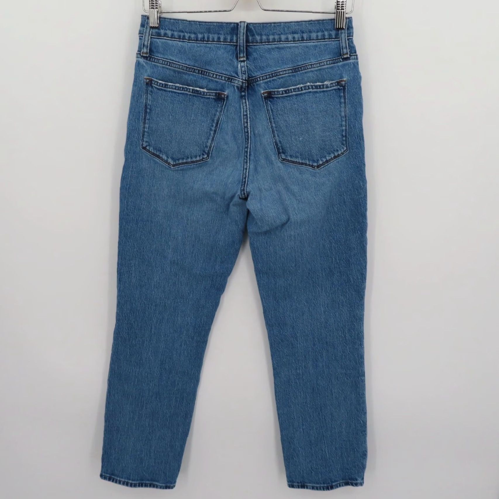 Vintage J Crew Jeans Women 26 Slim Boyfriend Denim Blue Cotton Blend 5-Pocket Pockets Jeans Size 26" / US 2 / IT 38 - 6 Thumbnail
