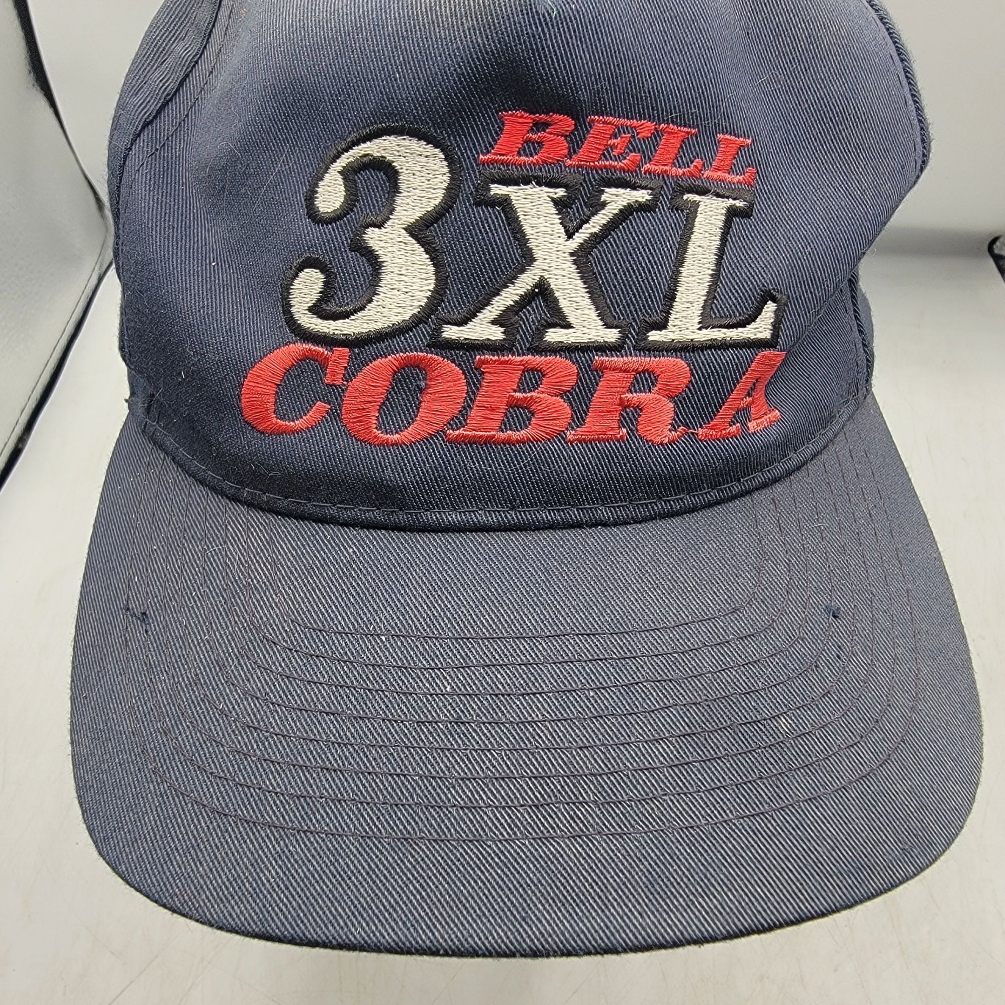 Otto Bell Cobra 3XL Dark Blue Adjustable Baseball Hat Otto Cap Ca Size ONE SIZE - 9 Thumbnail