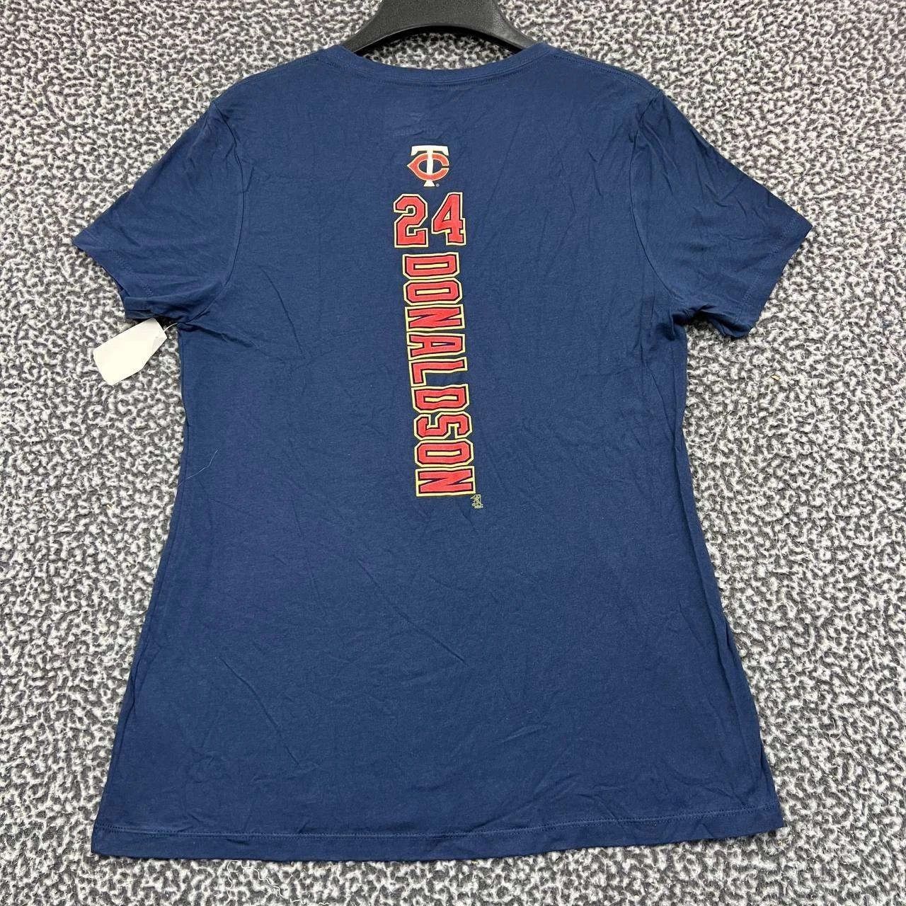 Other Minnesota Twins Shirt Women Short Sleeve V-Neck New M Size M / US 6-8 / IT 42-44 - 2 Thumbnail
