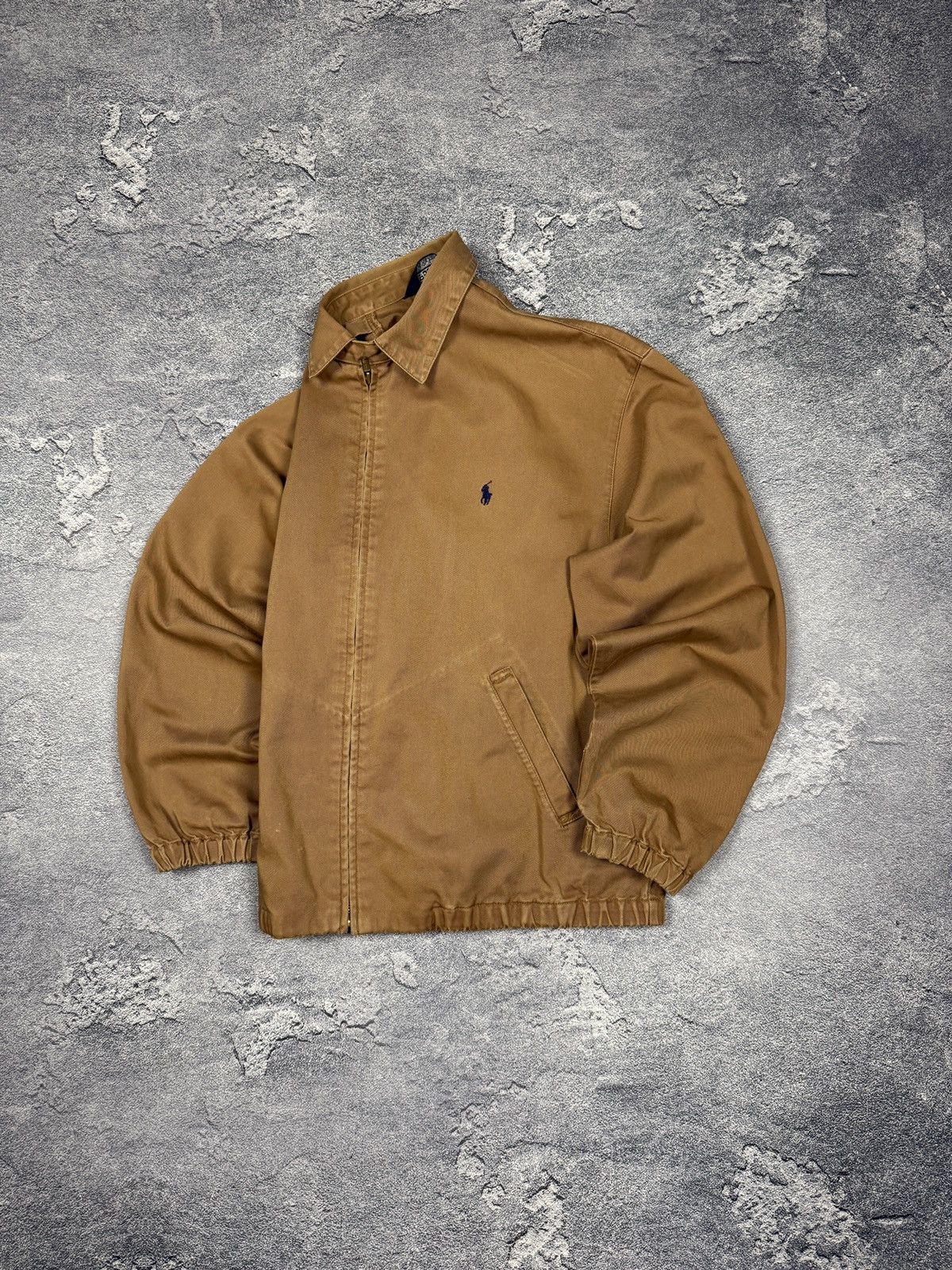 Polo Ralph Lauren 90s Vintage Polo Ralph Lauren Brown Bomber Jacket Size US M / EU 48-50 / 2 - 1 Thumbnail
