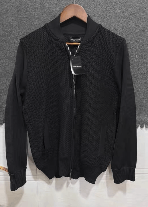 Emporio Armani emporio armani knit jacket coat sweater Size US L / EU 52-54 / 3 - 1 Thumbnail