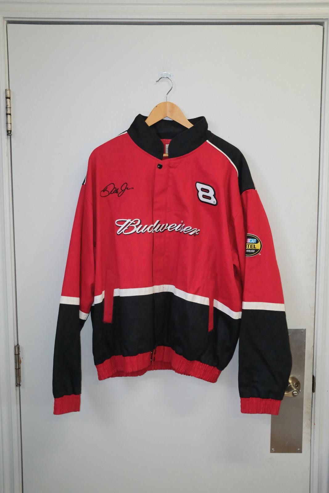 Winners Circle 00's Winner's Circle Budweiser Nextel Cup Racing Jacket Size XL / US 12-14 / IT 48-50 - 1 Thumbnail