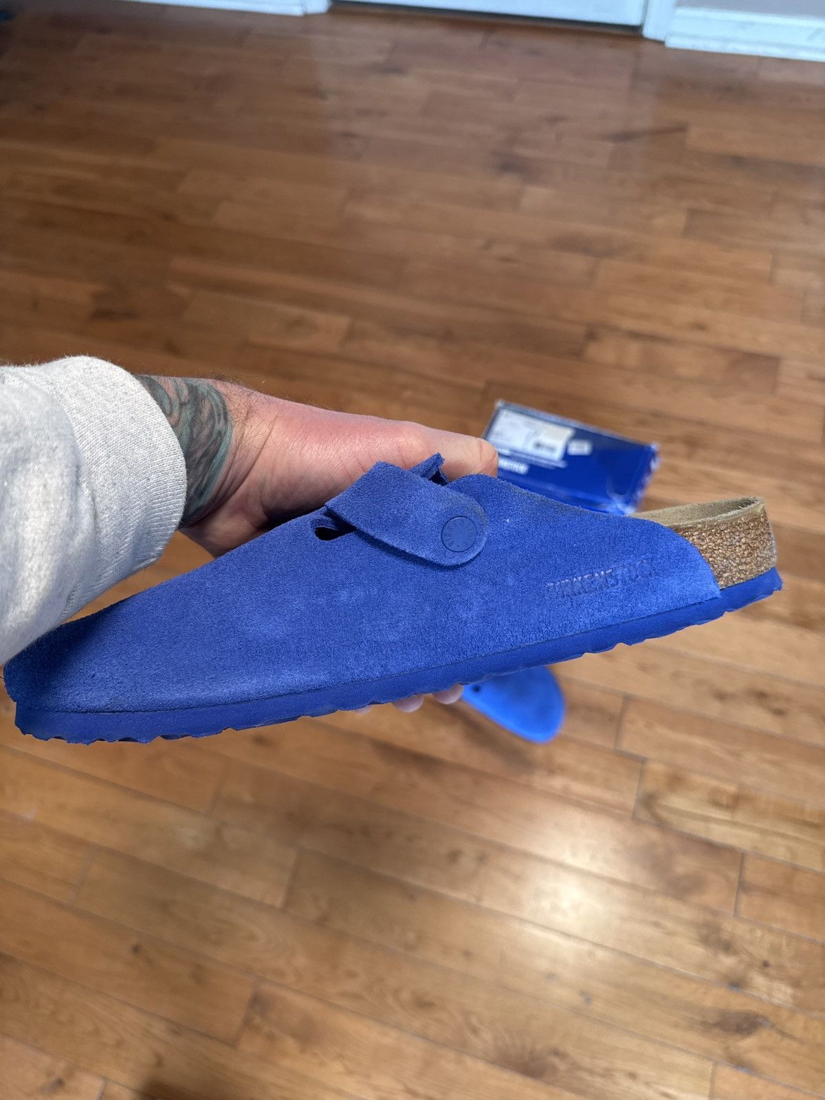 Birkenstock Boston / Ultra Blue / Nordstrom Exclusive / Size 44 Size US 11 / EU 44 - 10 Thumbnail