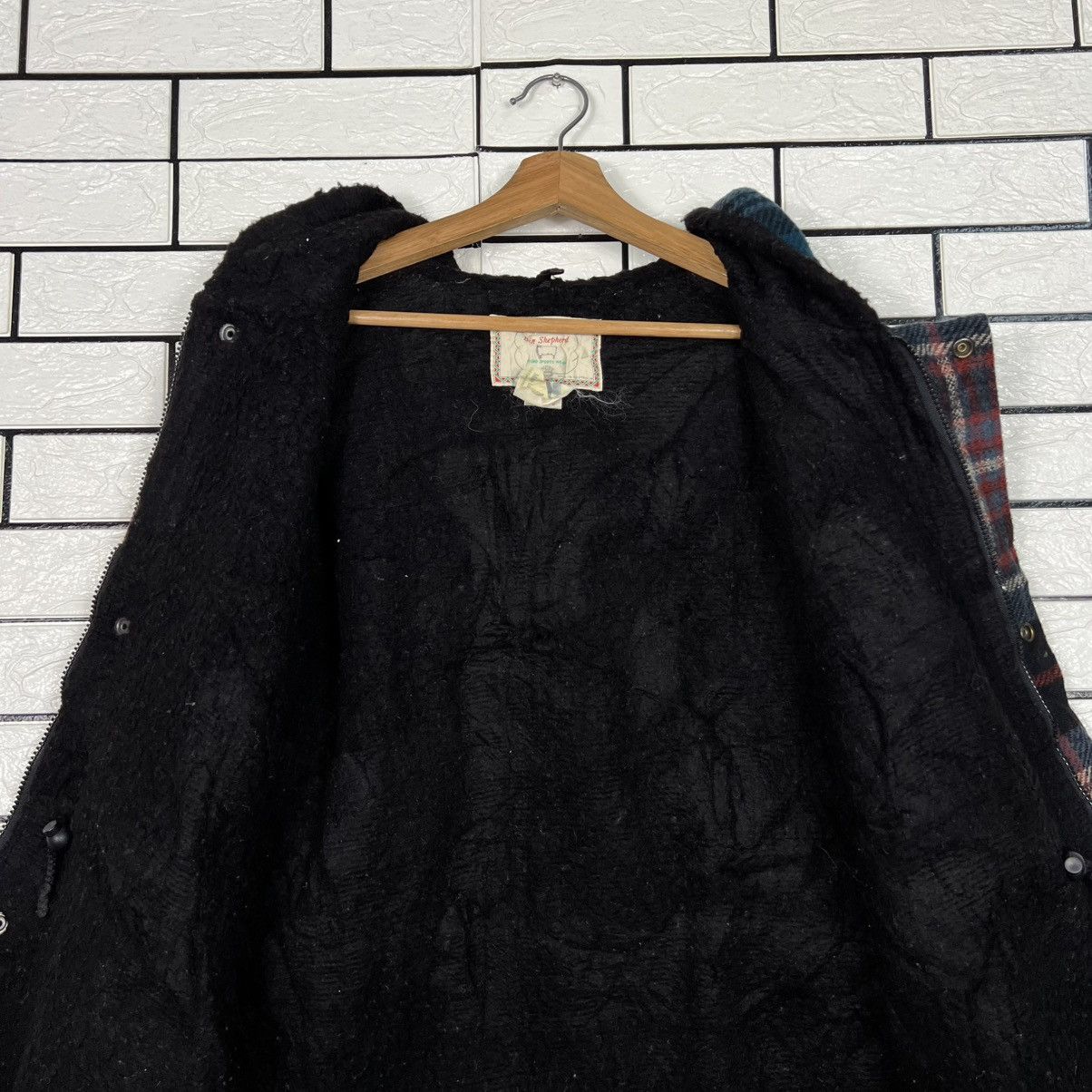 Vintage 80s BIG SHEPHERD Feathertop Checked Hooded Jacket #4130-C188 Size US M / EU 48-50 / 2 - 13 Thumbnail