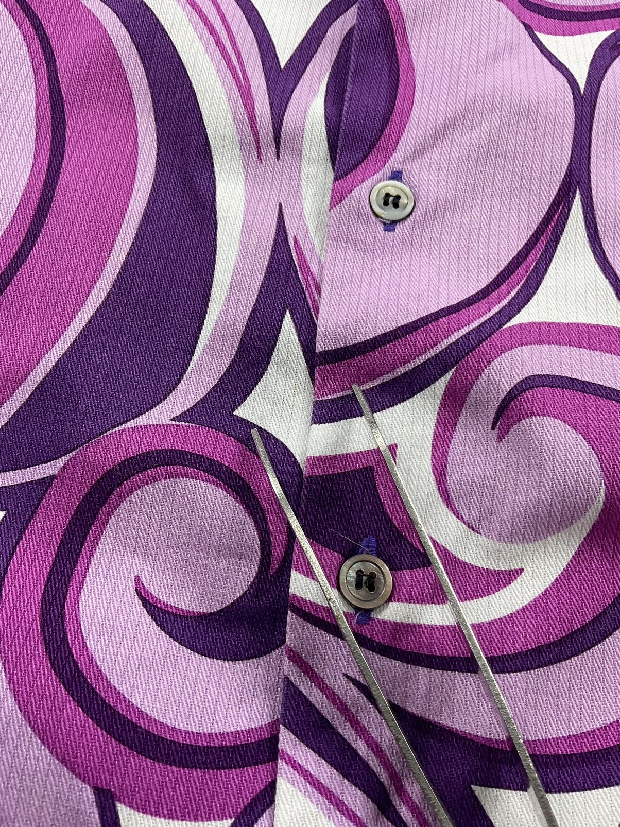 Junya Watanabe Junya Watanabe F/W'04 Floral Abstract Print Shirt Size US M / EU 48-50 / 2 - 6 Thumbnail