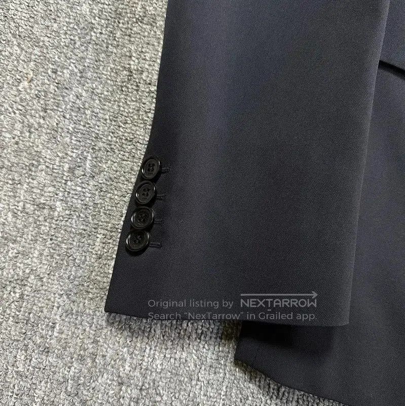 Dior Dior Black Wool Long Sleeve Overcoat . Size US M / EU 48-50 / 2 - 2 Thumbnail