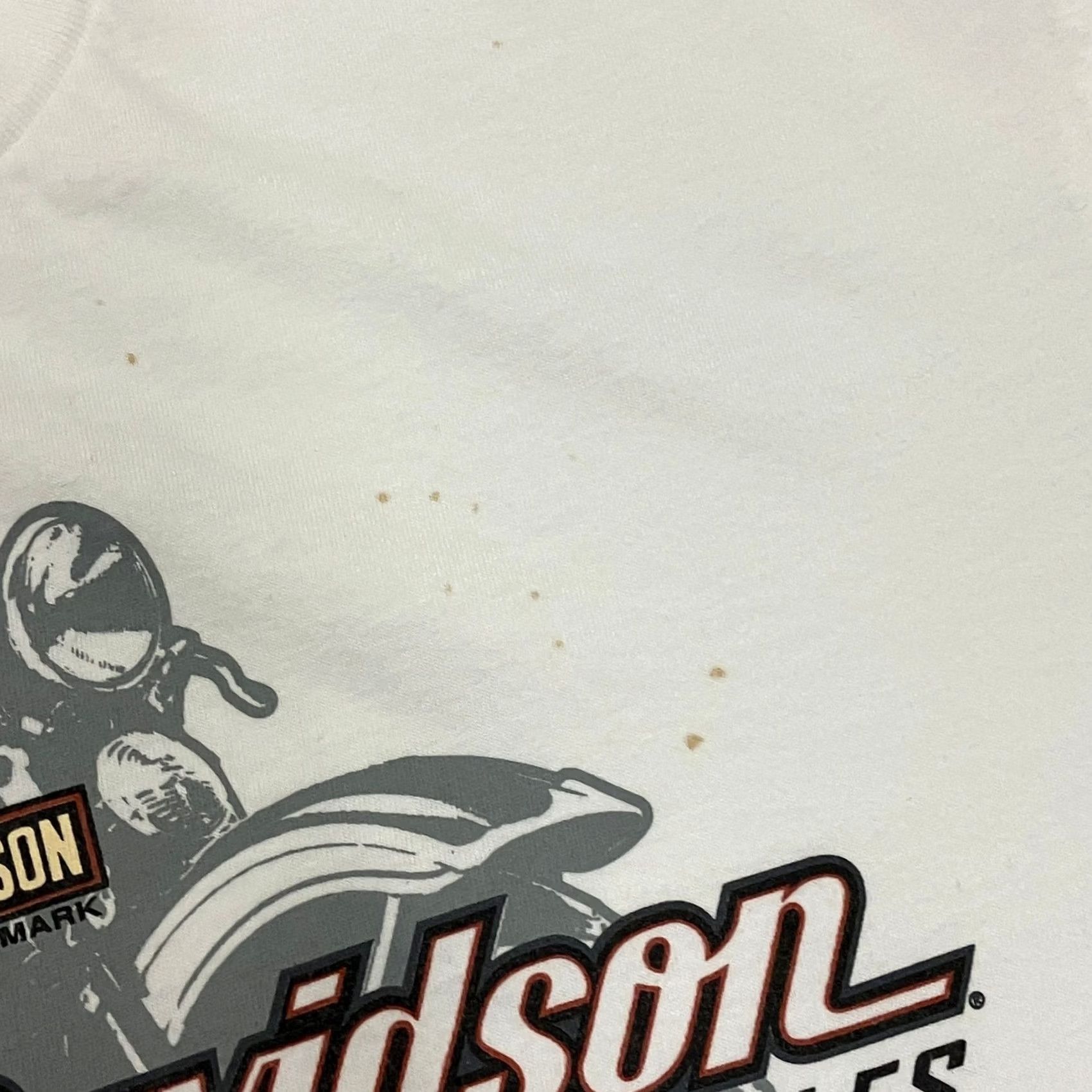 Harley Davidson VINTAGE Harley Davidson T Shirt Mens XL White 2008 Motorcycle Biker Graphic Tee Size US XL / EU 56 / 4 - 4 Thumbnail