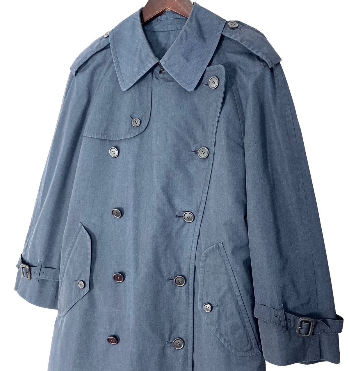 Burberry × Burberry Prorsum × Vintage Vintage 90’s Burberrys Nylon Trench Coat Size US M / EU 48-50 / 2 - 5 Thumbnail